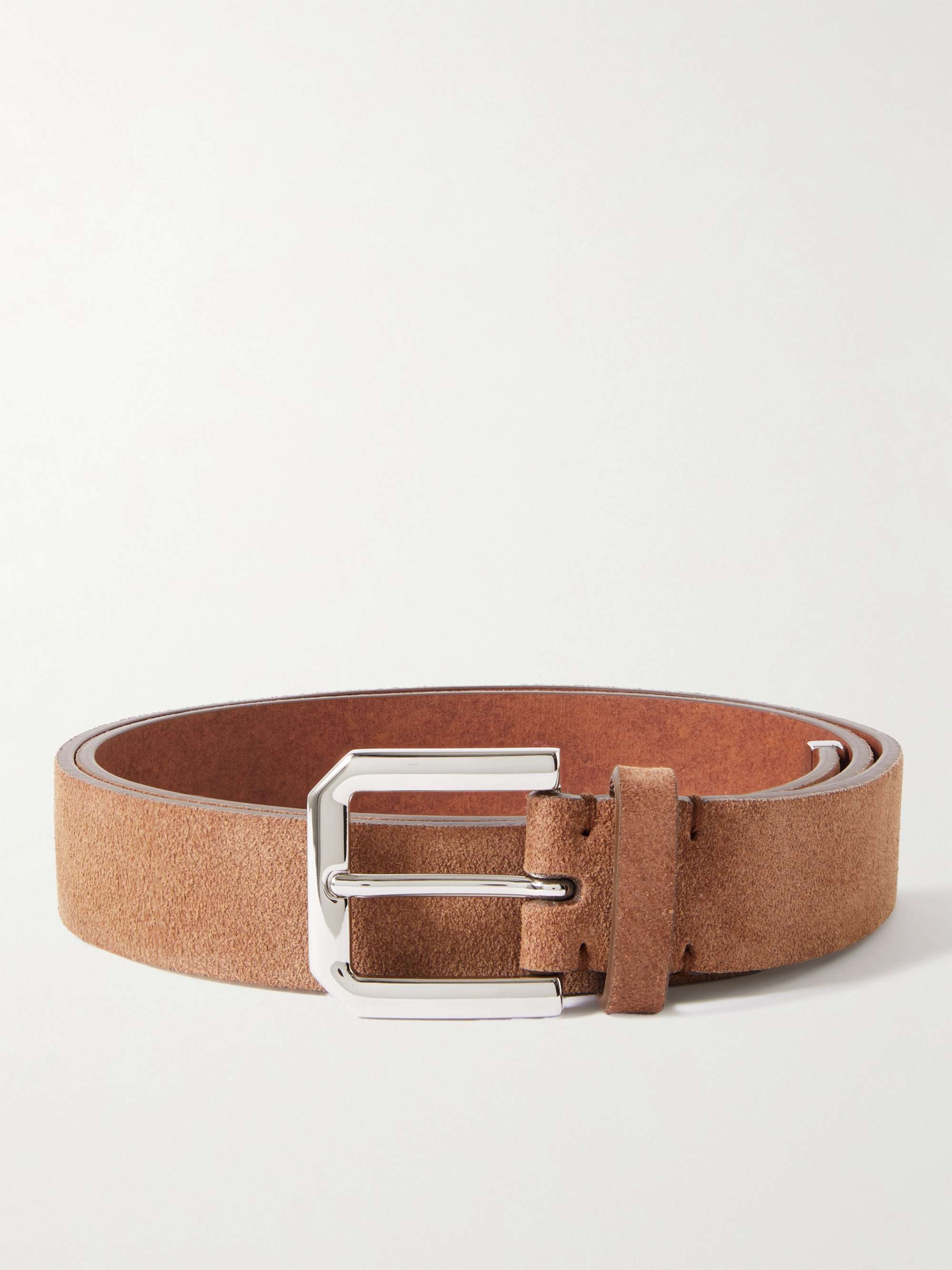 Cognac Leather Belt - Ugo