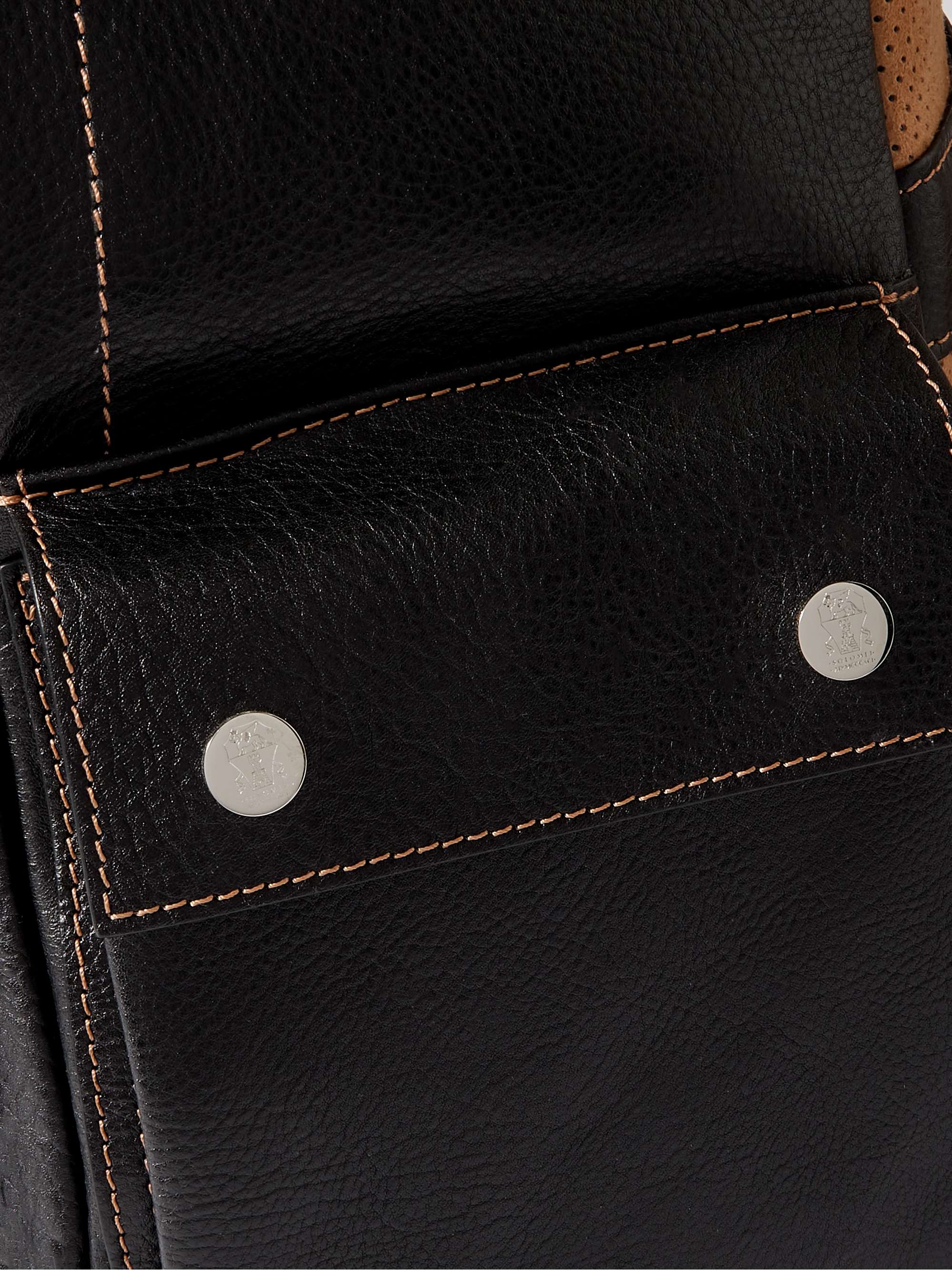 BRUNELLO CUCINELLI Full-Grain Leather Backpack