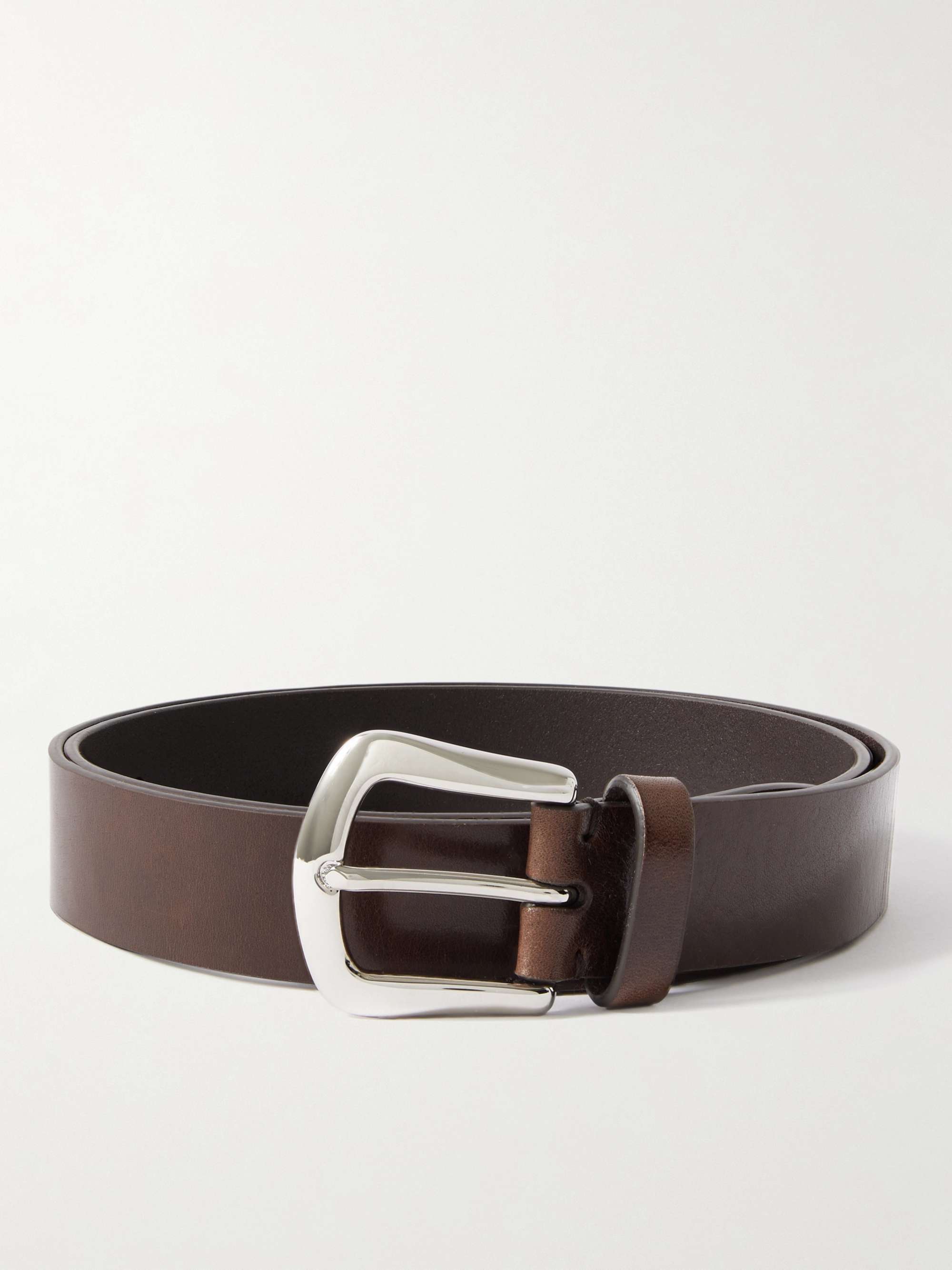 Cloth belt Burberry Brown size L International in Cloth - 27476708