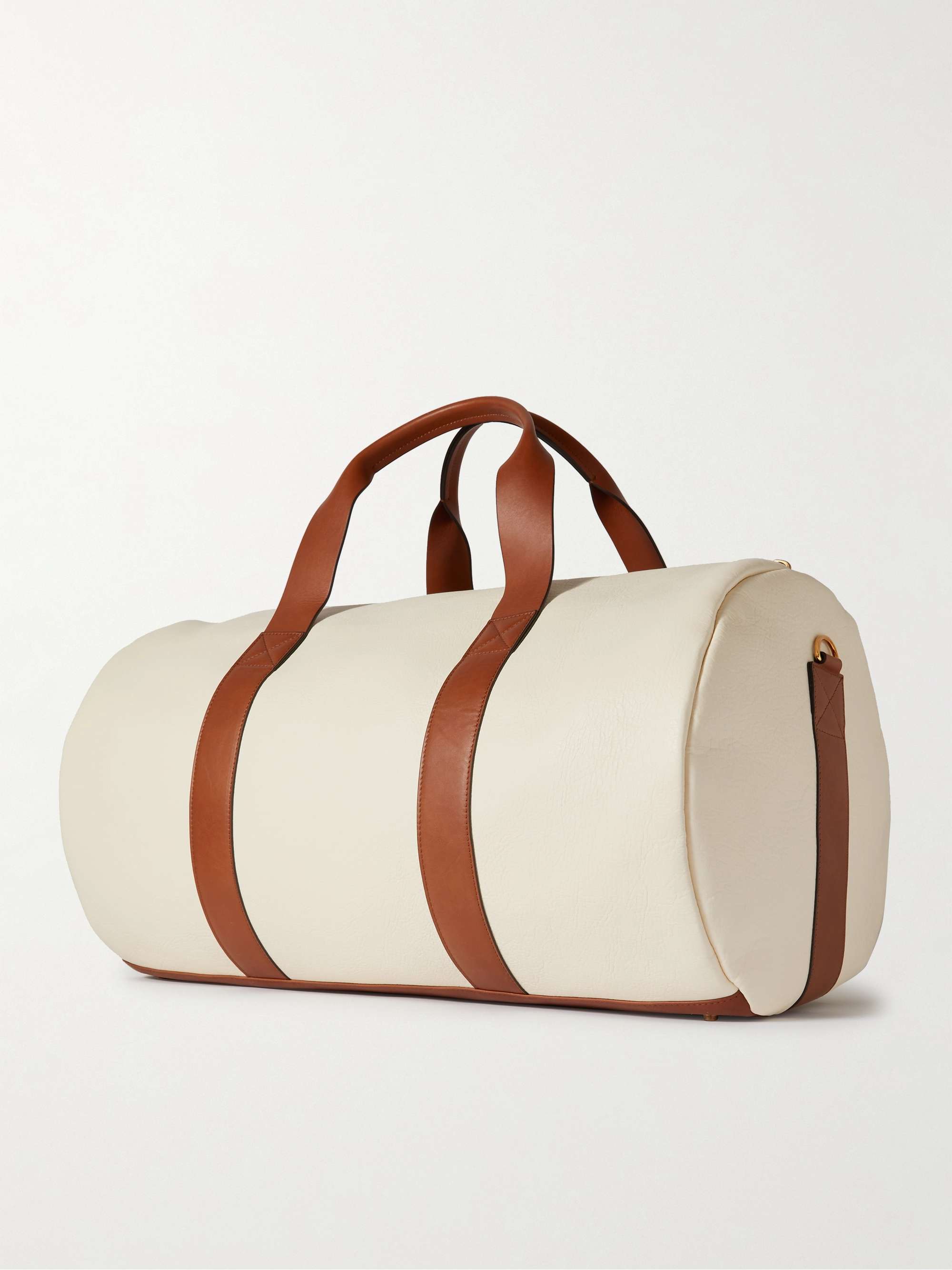 BRUNELLO CUCINELLI Borsa Leather Duffle Bag