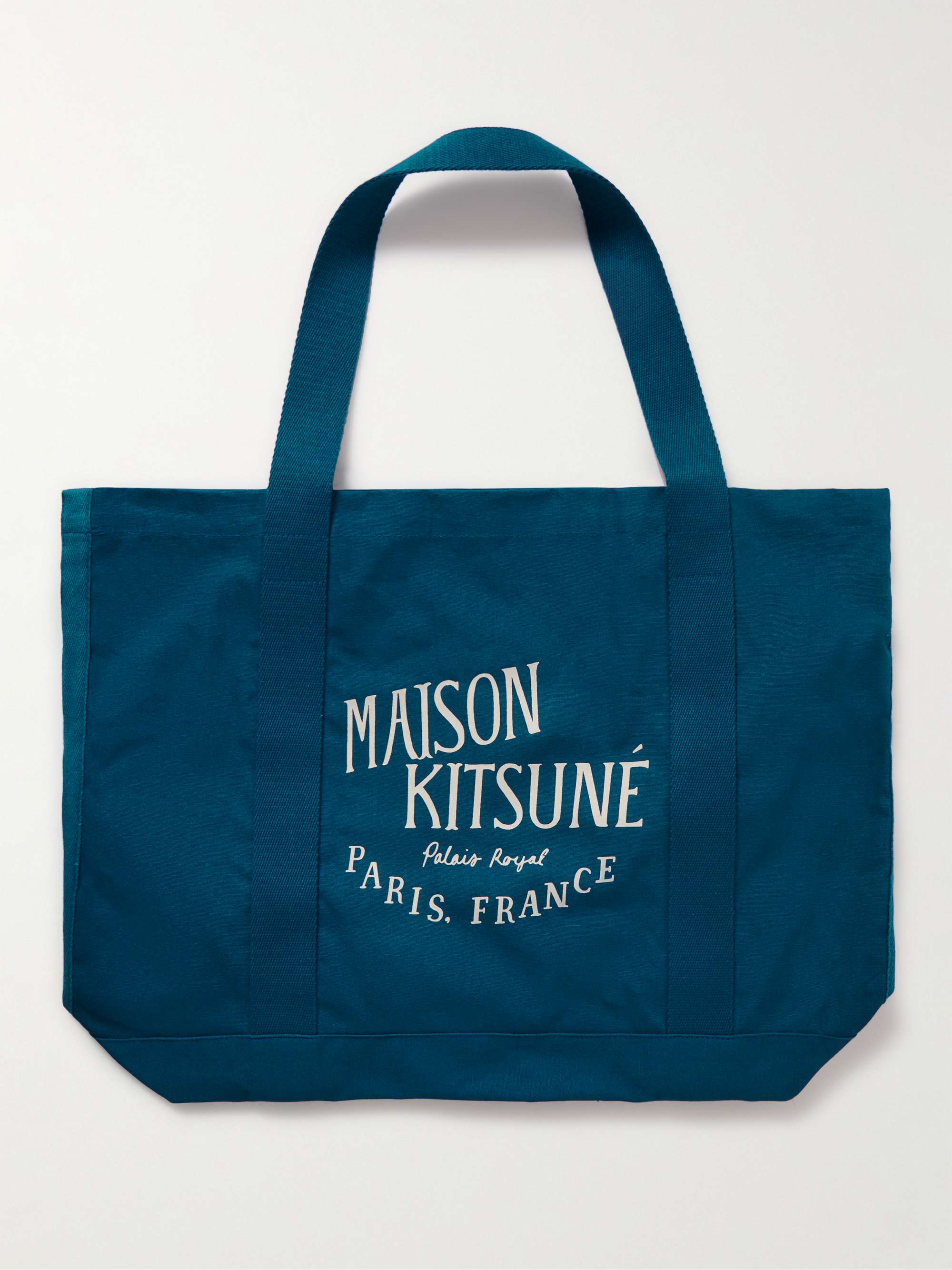 Palais Royal Logo-Print Cotton-Canvas Tote Bag