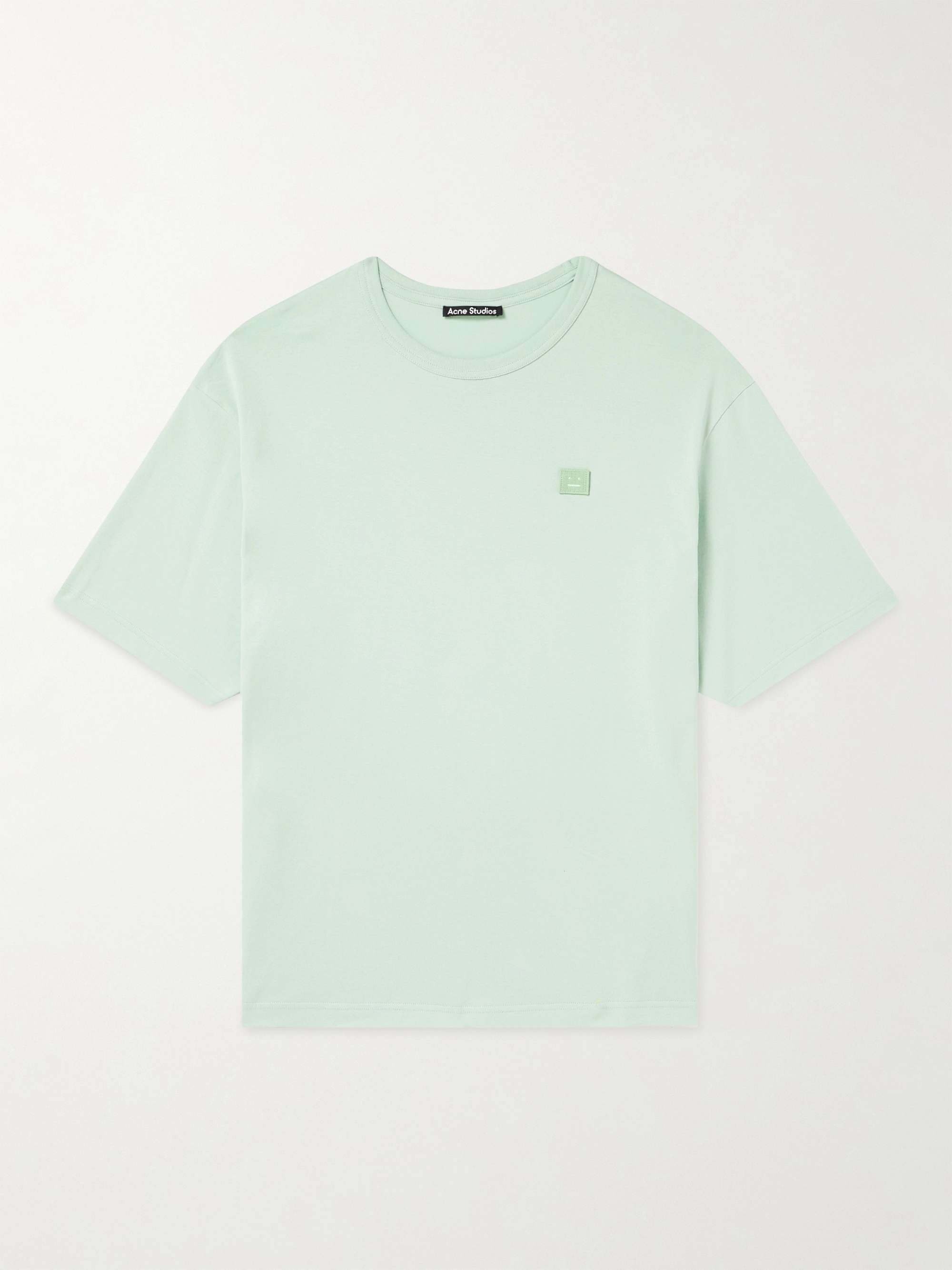 ACNE STUDIOS Exford Logo-Appliquéd Cotton-Jersey T-Shirt for Men | MR ...