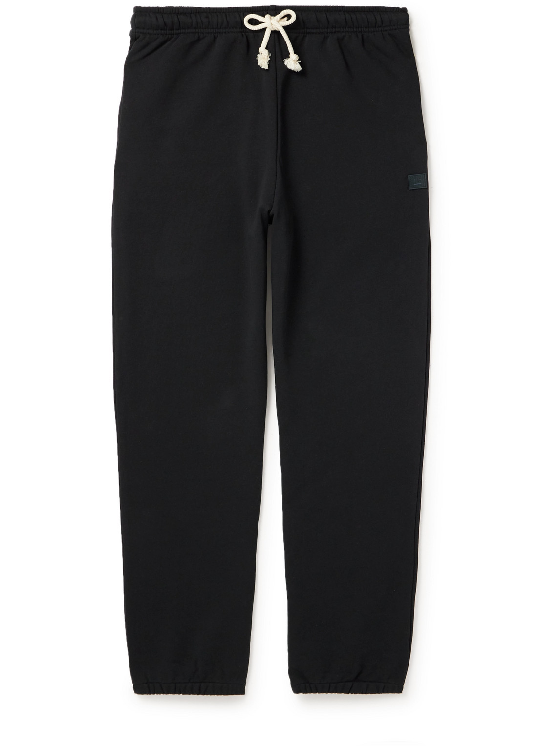Frack Straight-Leg Logo-Appliquéd Cotton-Jersey Sweatpants