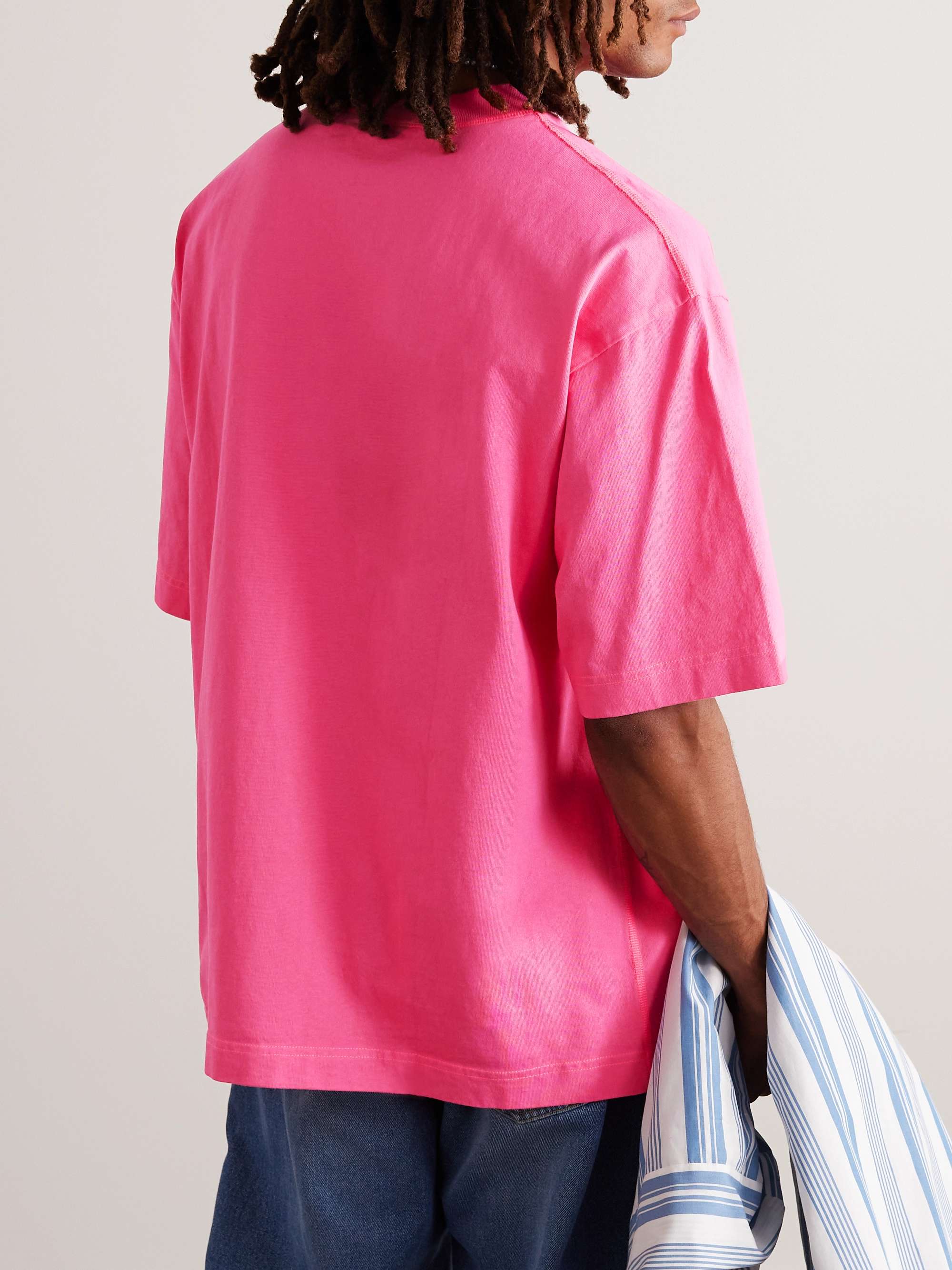ACNE STUDIOS Logo-Print Organic Cotton-Jersey T-Shirt