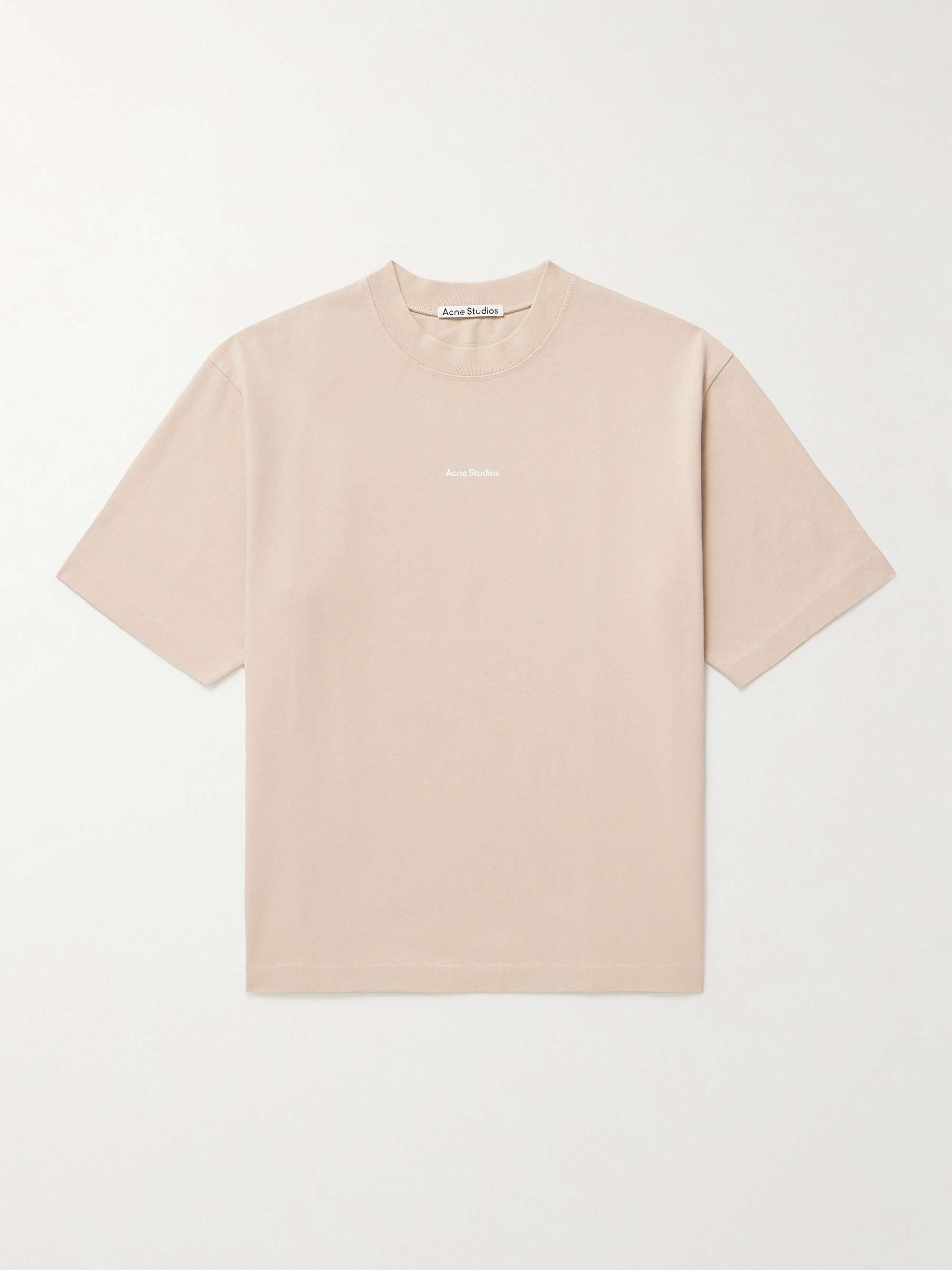 ACNE STUDIOS Logo-Print Cotton-Jersey T-Shirt for Men