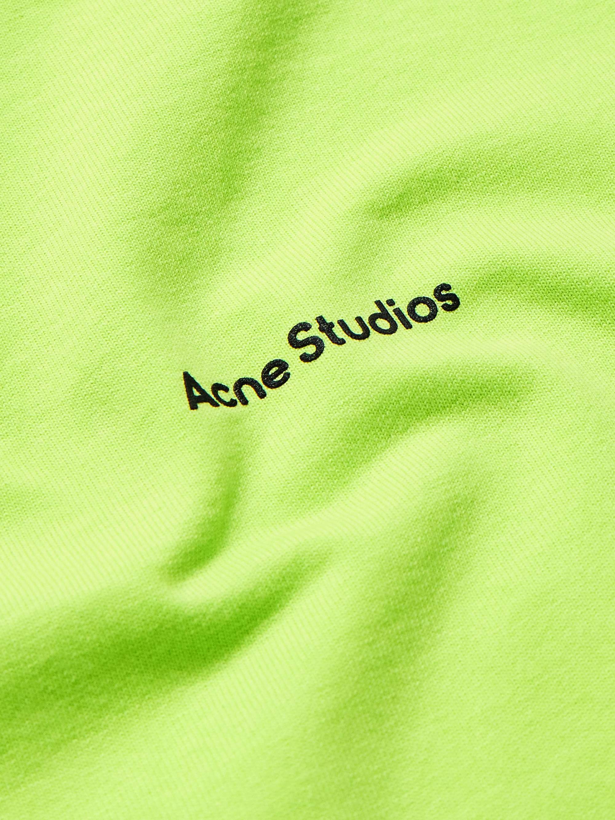 ACNE STUDIOS Logo-Print Organic Cotton-Jersey T-Shirt