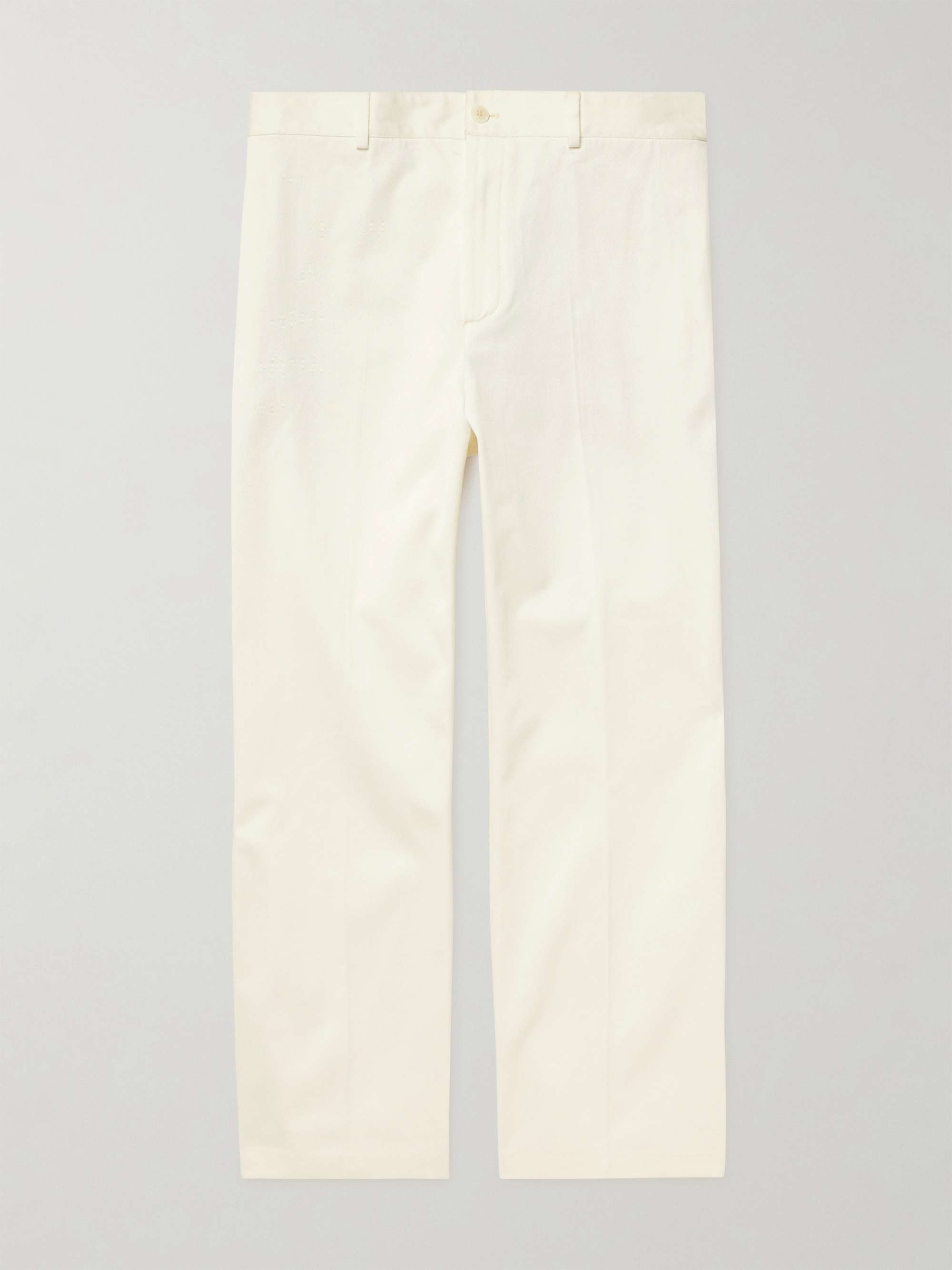 ACNE STUDIOS Straight-Leg Cotton-Twill Trousers