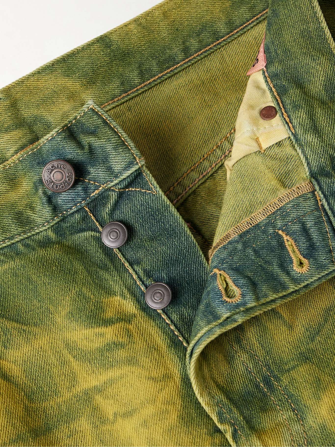 ACNE STUDIOS Straight-Leg Tie-Dyed Jeans for Men | MR PORTER