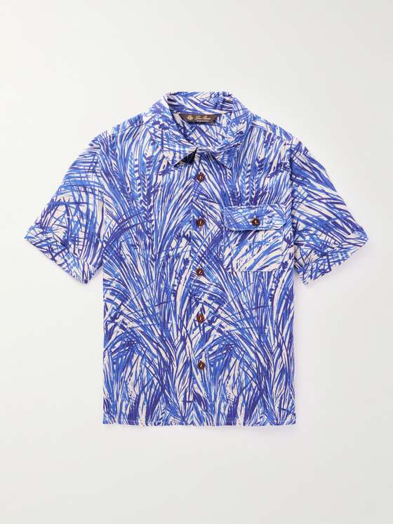 mrporter.com | Printed Linen Shirt