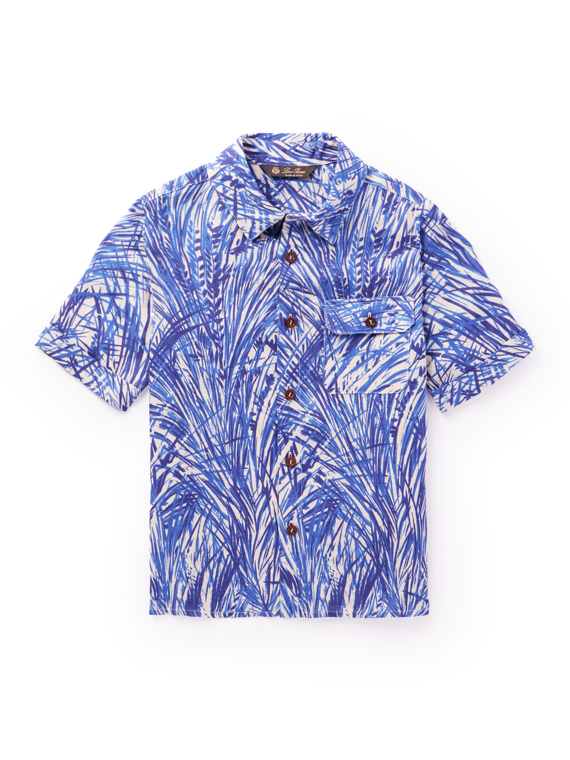 Printed Linen Shirt