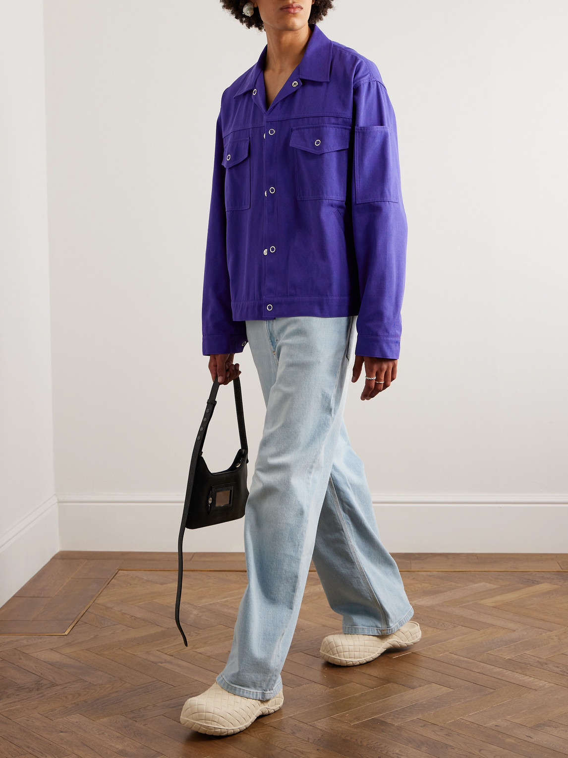Acne Studios - Cotton-Blend Twill Overshirt - Curated Menswear