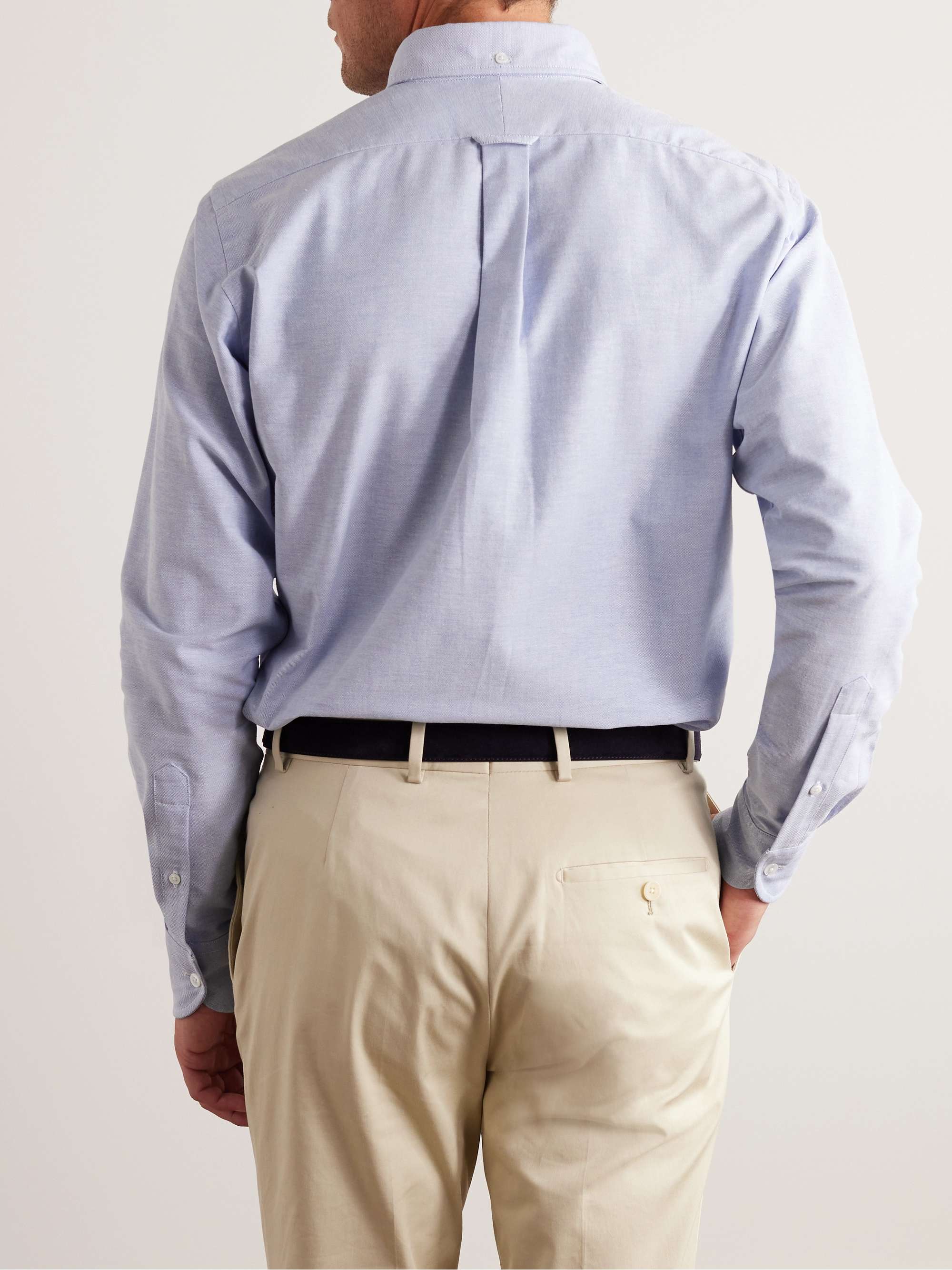 KINGSMAN Button-Down Collar Cotton Oxford Shirt
