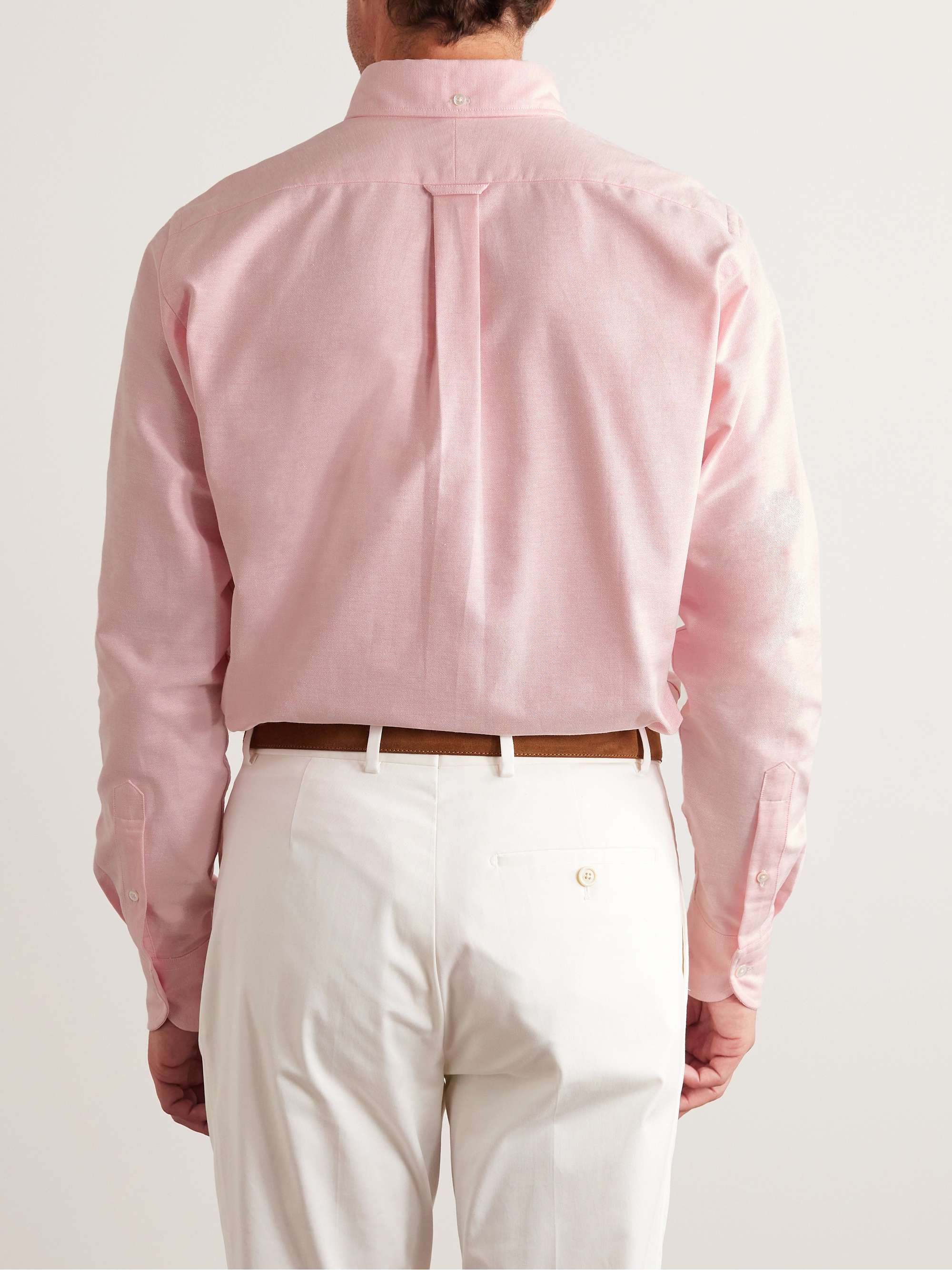 KINGSMAN Button-Down Cotton Oxford Shirt