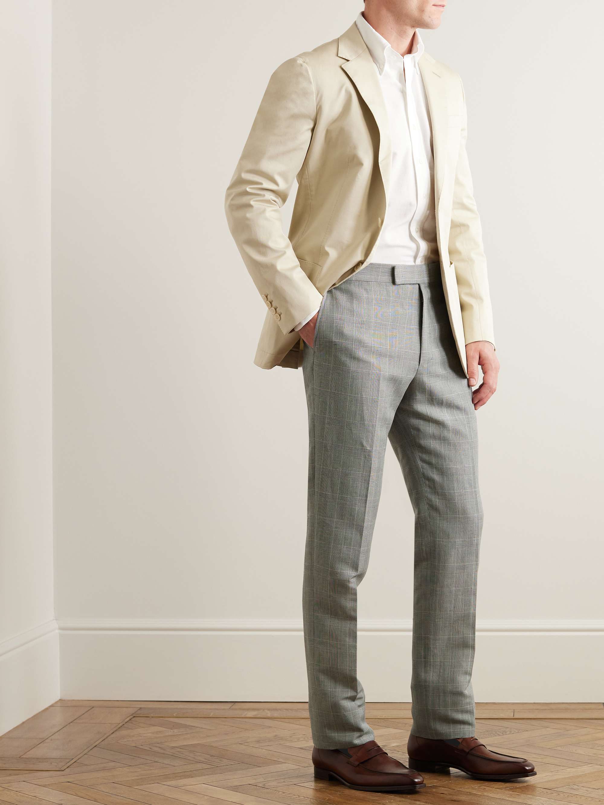 Update more than 231 cream check trousers mens best