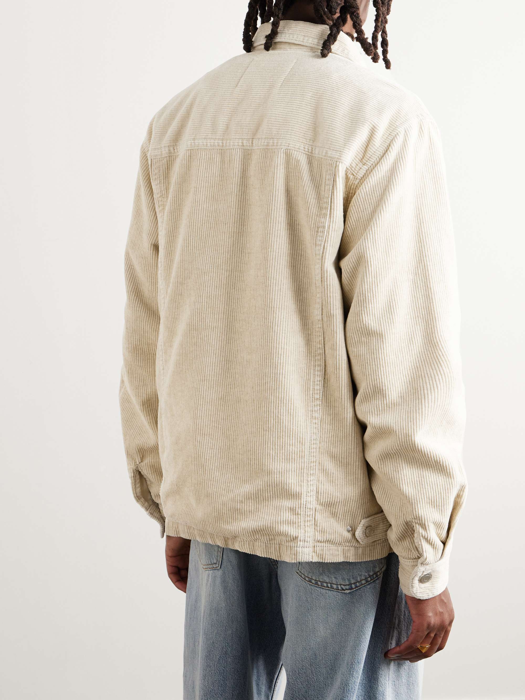 ISABEL MARANT Ritchie Cotton and Linen-Blend Corduroy Shirt for Men ...