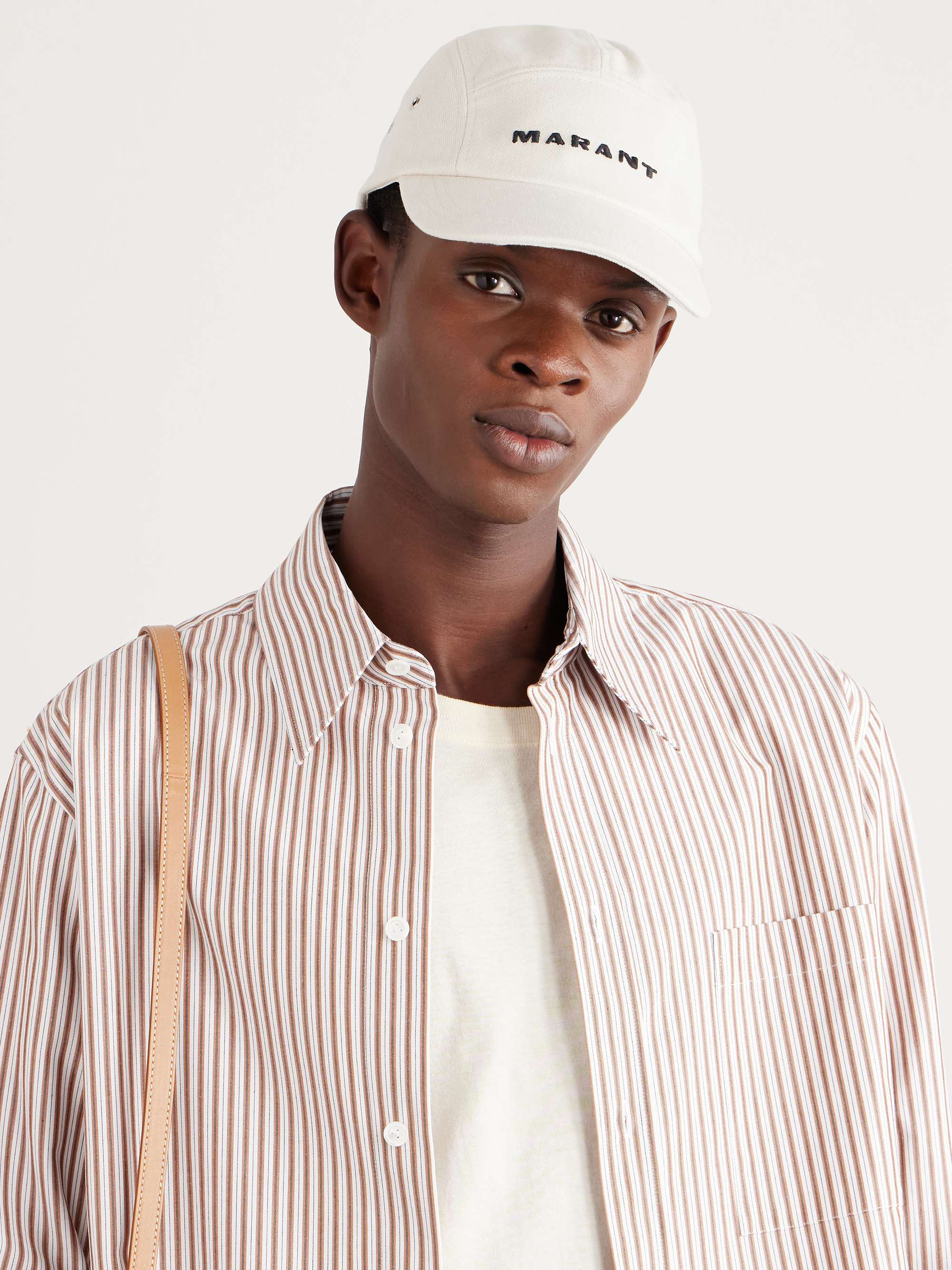 ISABEL MARANT Tyron Logo-Embroidered Cotton-Twill Baseball Cap for Men ...