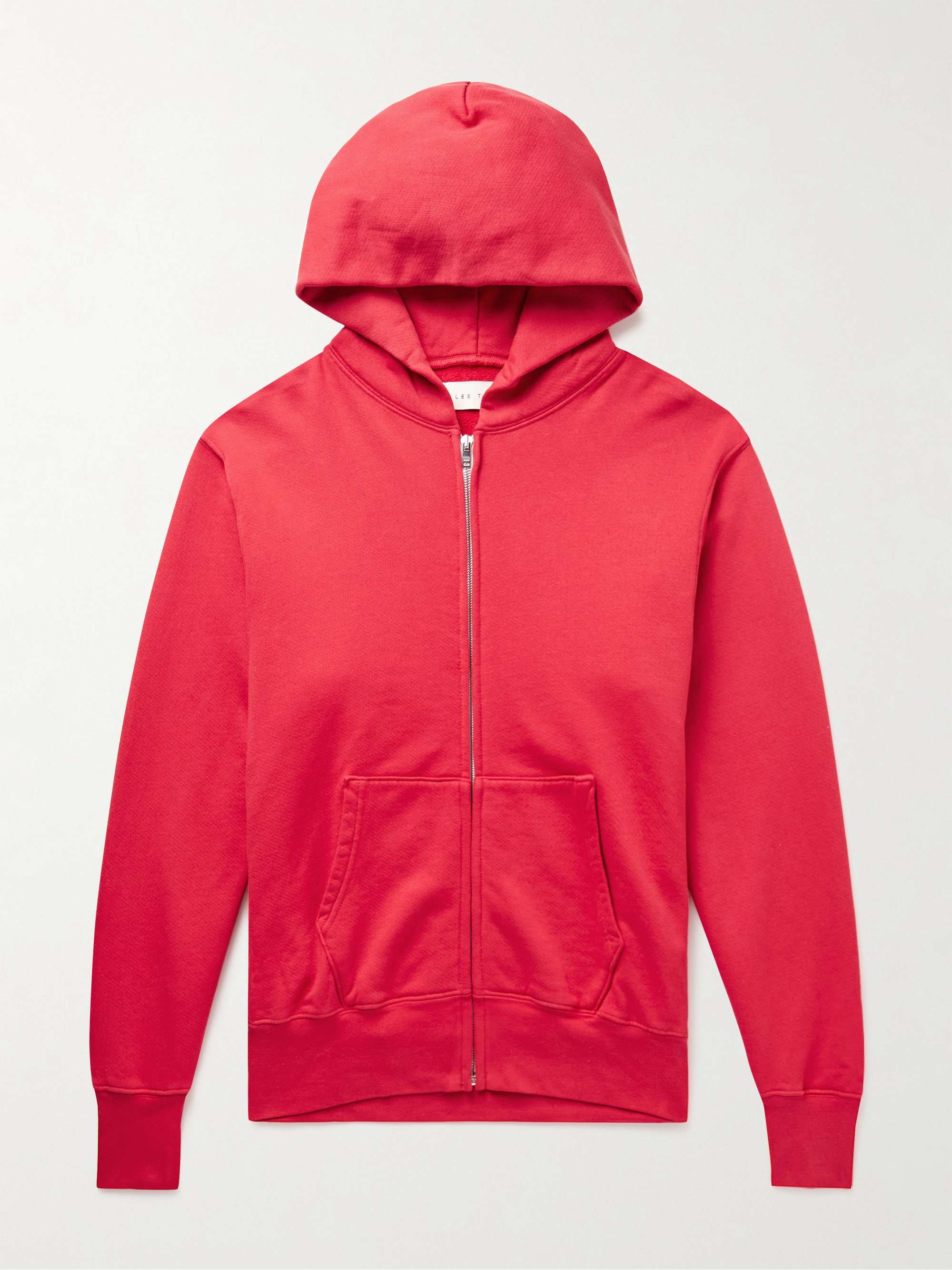 Plain red hotsell zip up hoodie