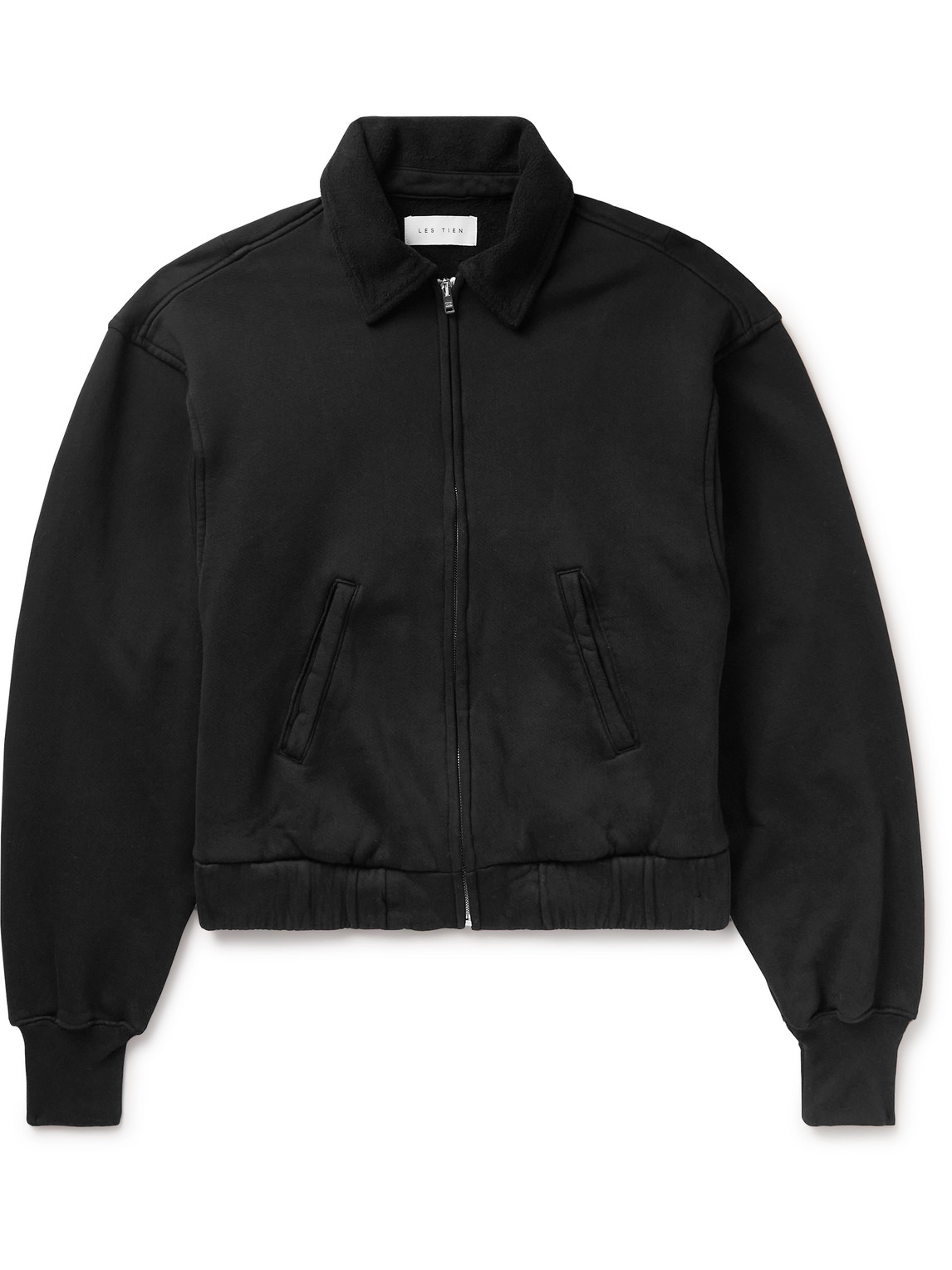 Cotton-Jersey Bomber Jacket