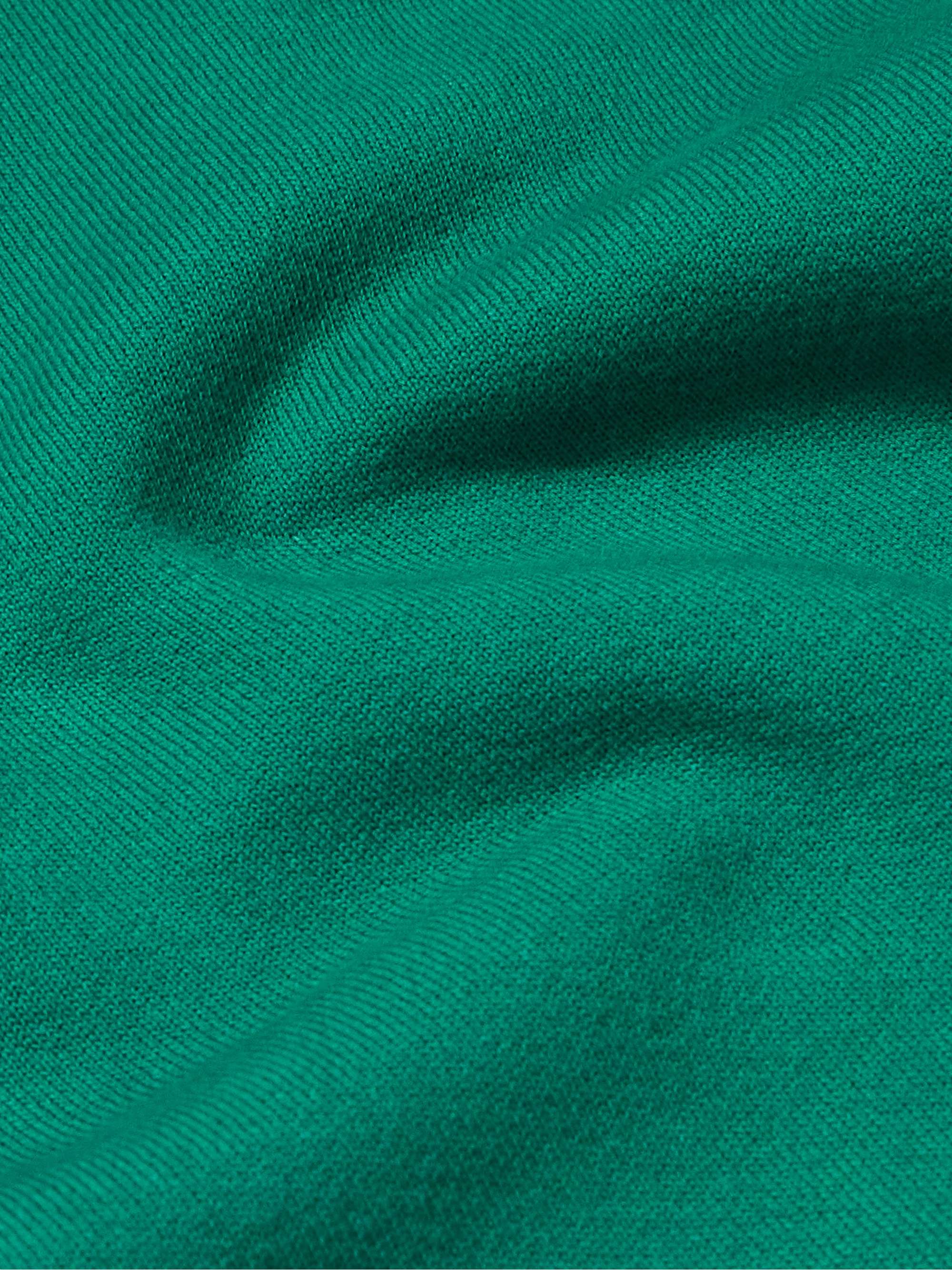 LES TIEN Garment-Dyed Cotton-Jersey Sweatshirt