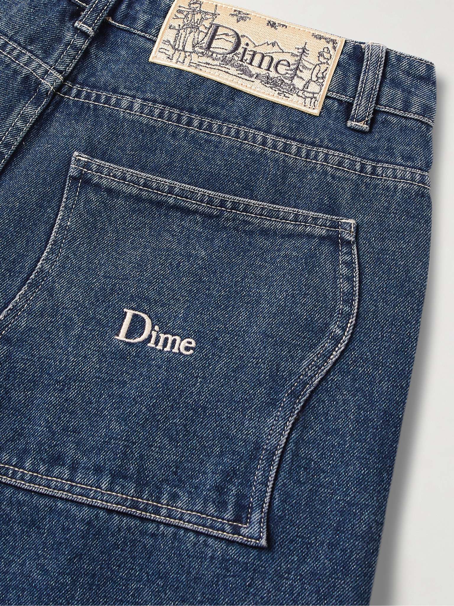 DIME Logo-Embroidered Wide-Leg Jeans for Men | MR PORTER