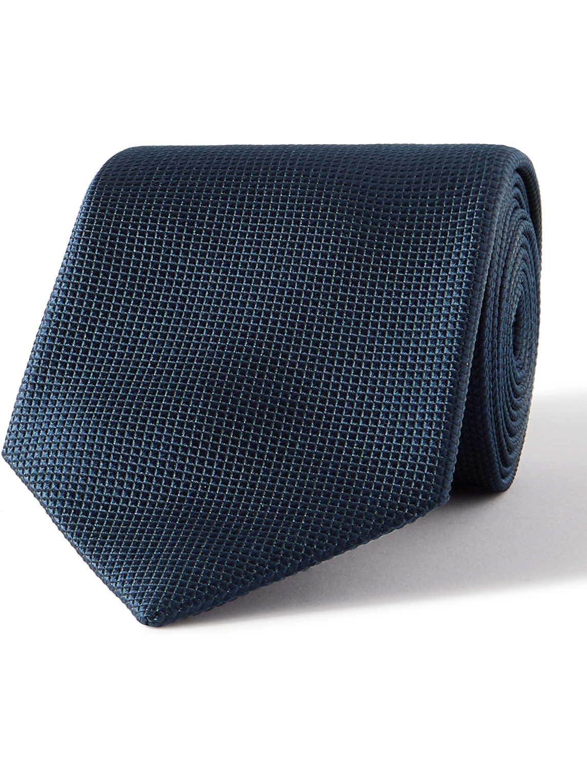 Charvet 7cm Silk-jacquard Tie In Blue