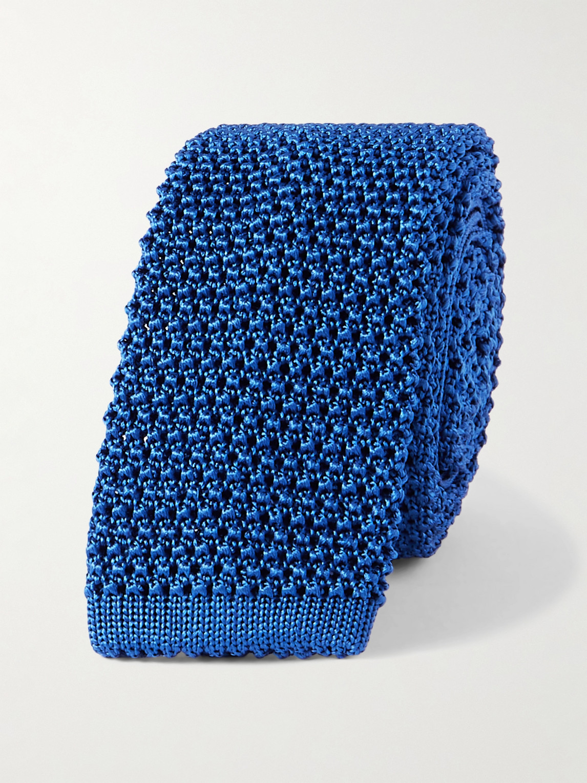 Charvet 5cm Knitted Silk Tie - Men