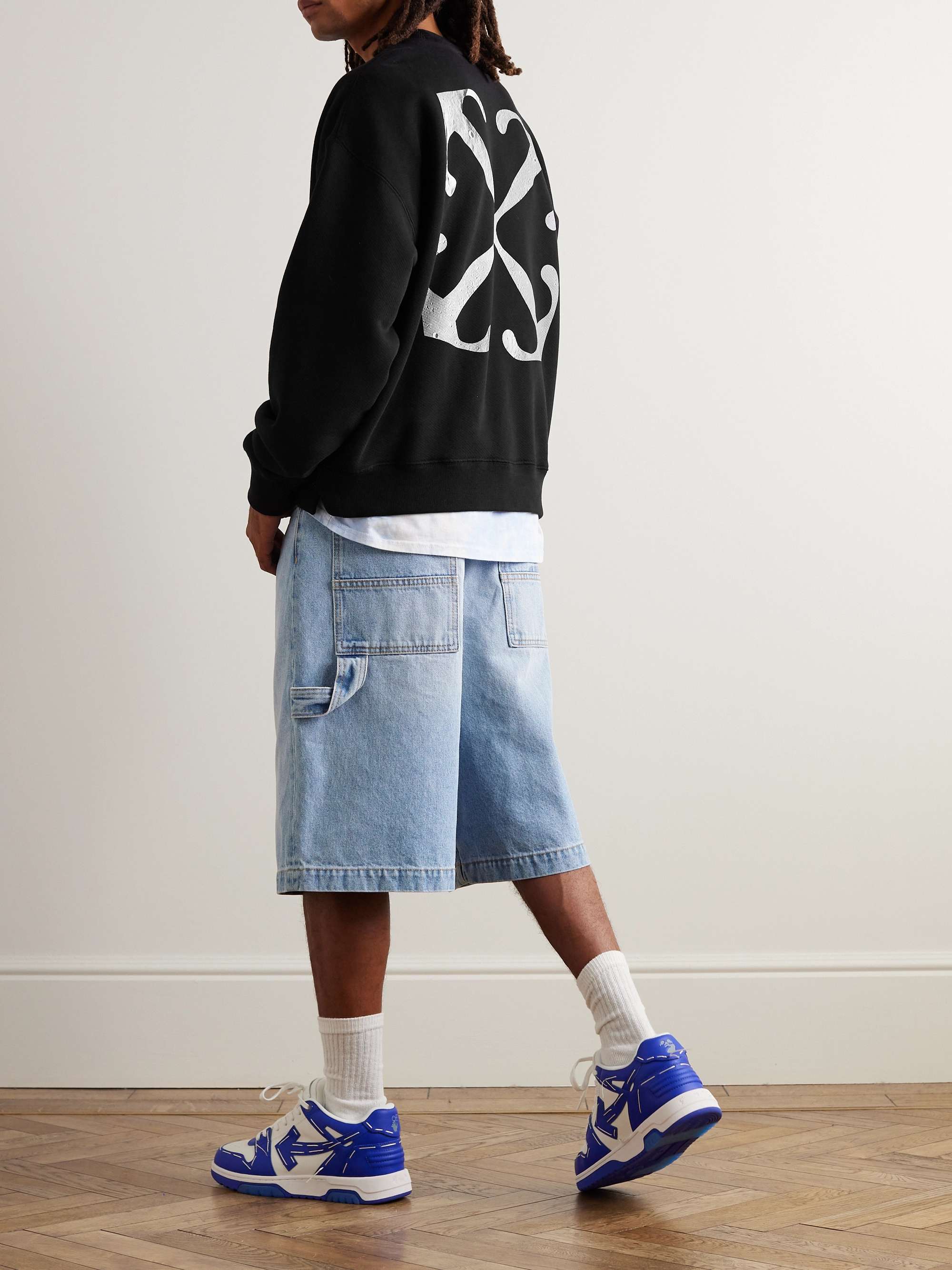 Arrows cotton jersey sweatpants