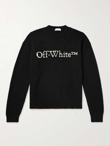 Off white hotsell knitwear
