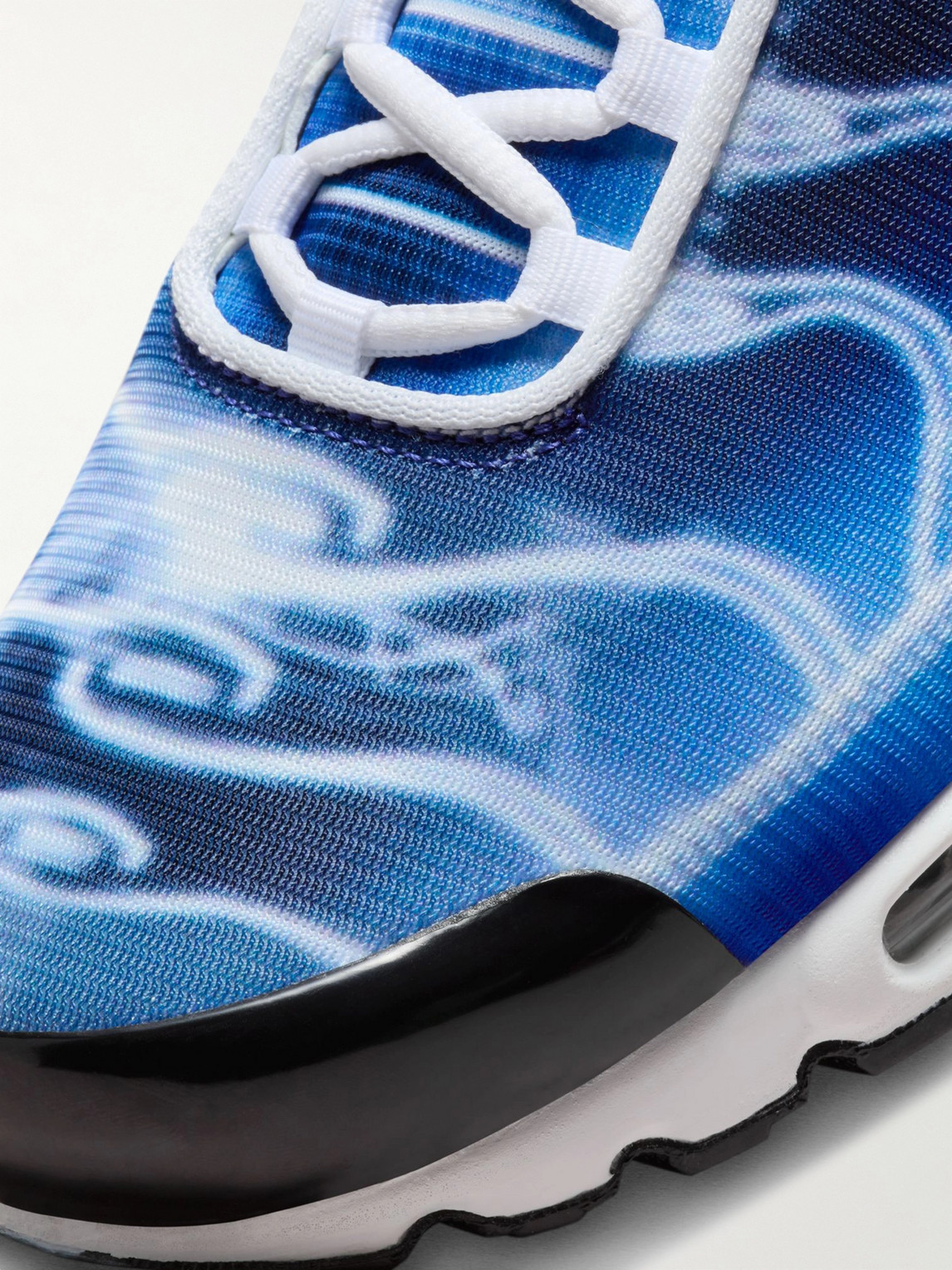 Shop Nike Air Max Plus Light Photography Printed Mesh Sneakers In Blue