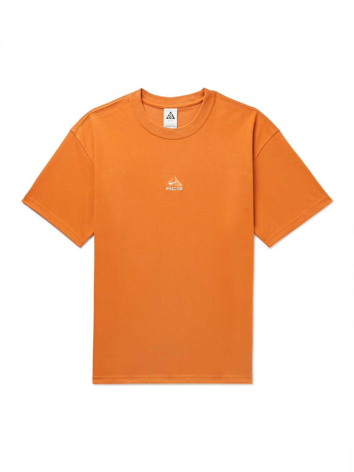 NIKE ACG LOGO-EMBROIDERED JERSEY T-SHIRT