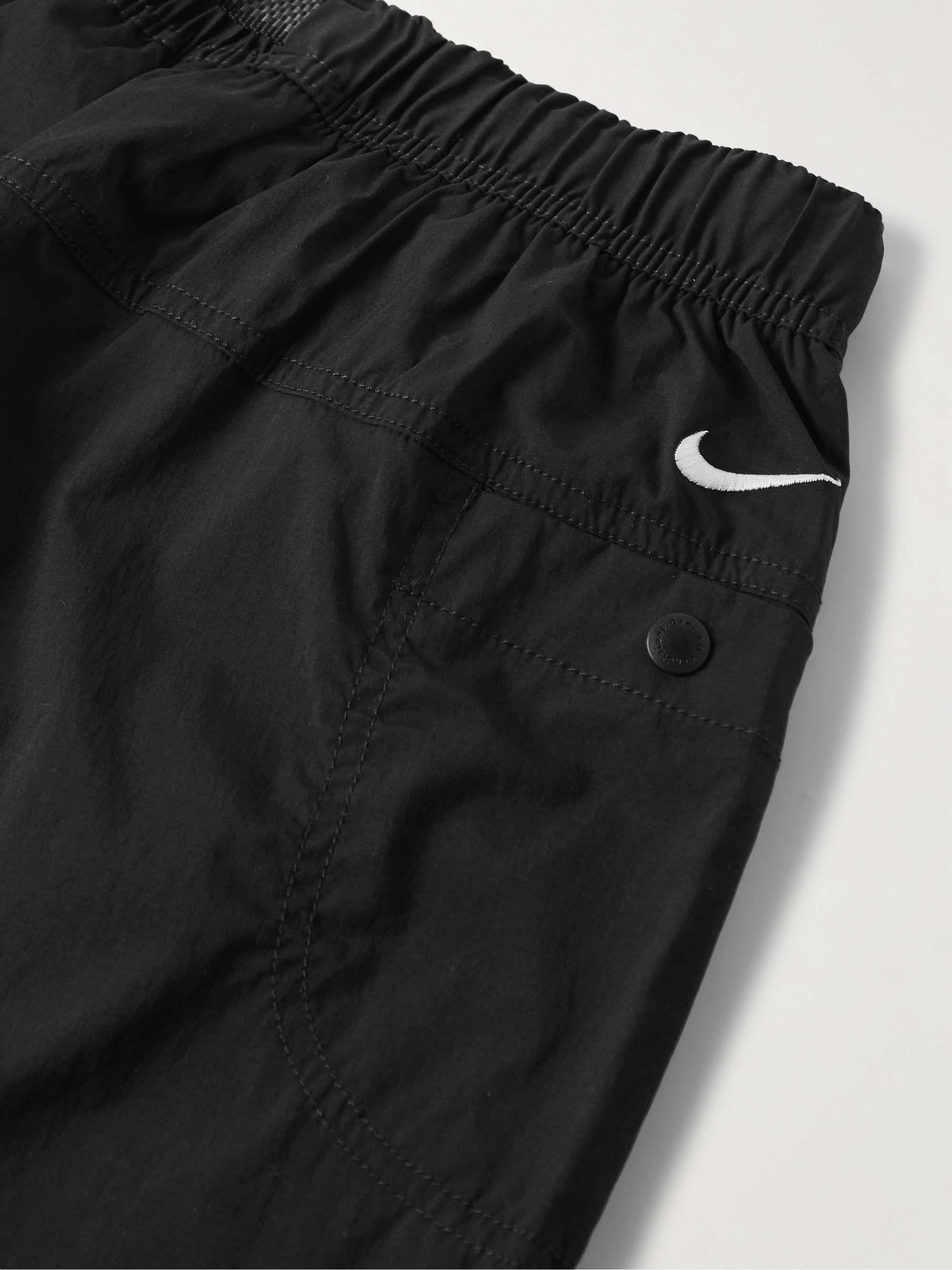 NIKE ACG Straight-Leg Convertible Belted Shell Trousers