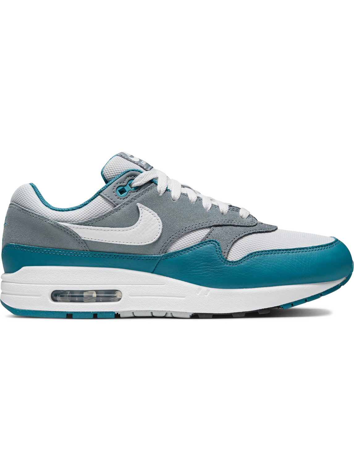 Nike Air Max 1 Sc Suede, Mesh And Leather Sneakers In Gray