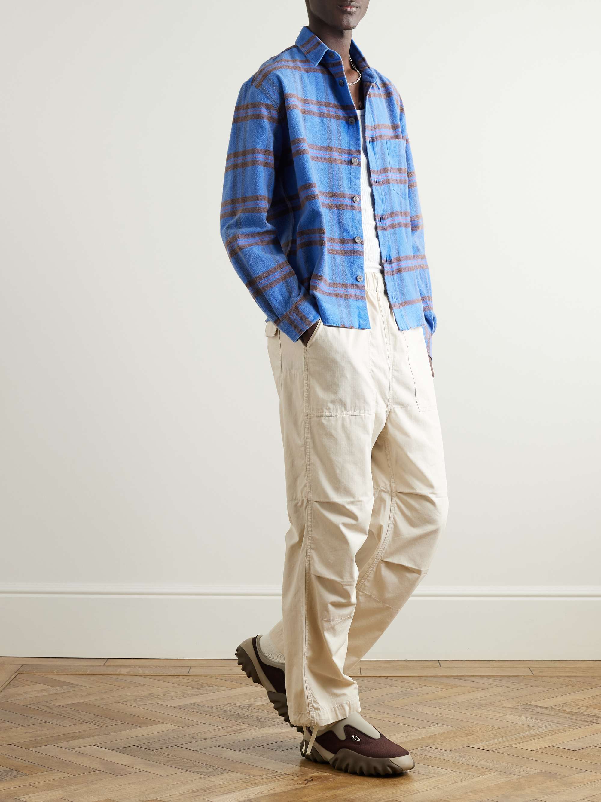 JOHN ELLIOTT Hemi Checked CottonFlannel Shirt for Men MR PORTER