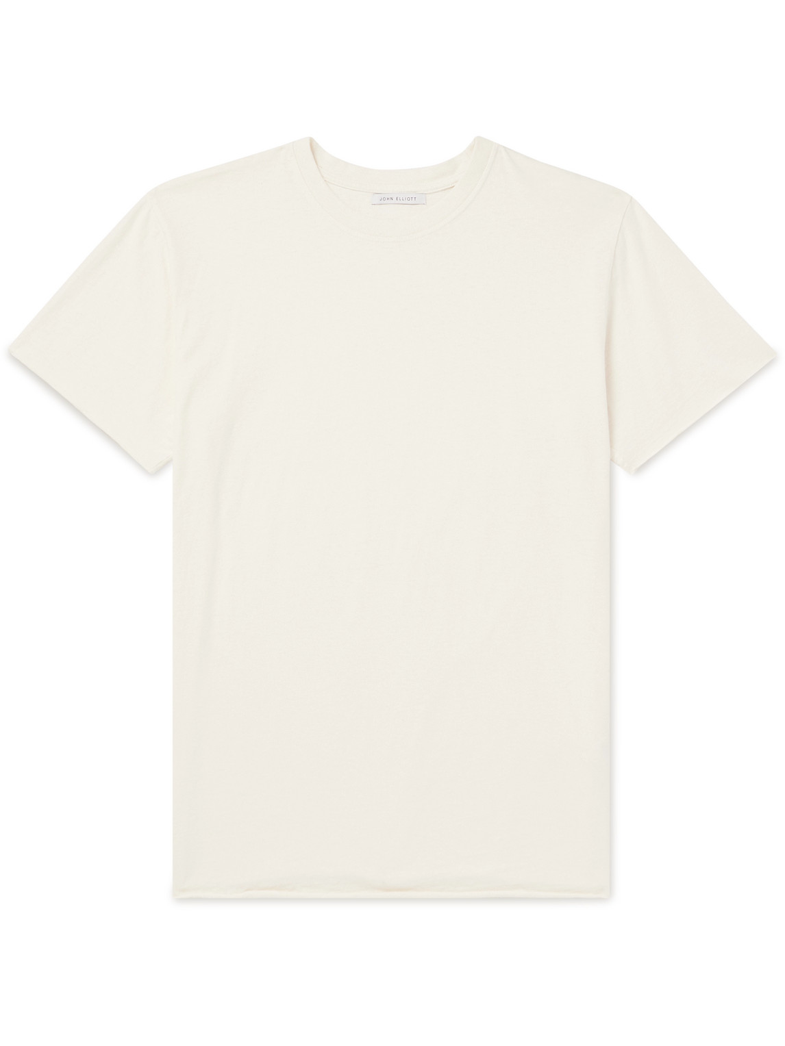 John Elliott Anti-expo Slim-fit Cotton-jersey T-shirt In Neutrals