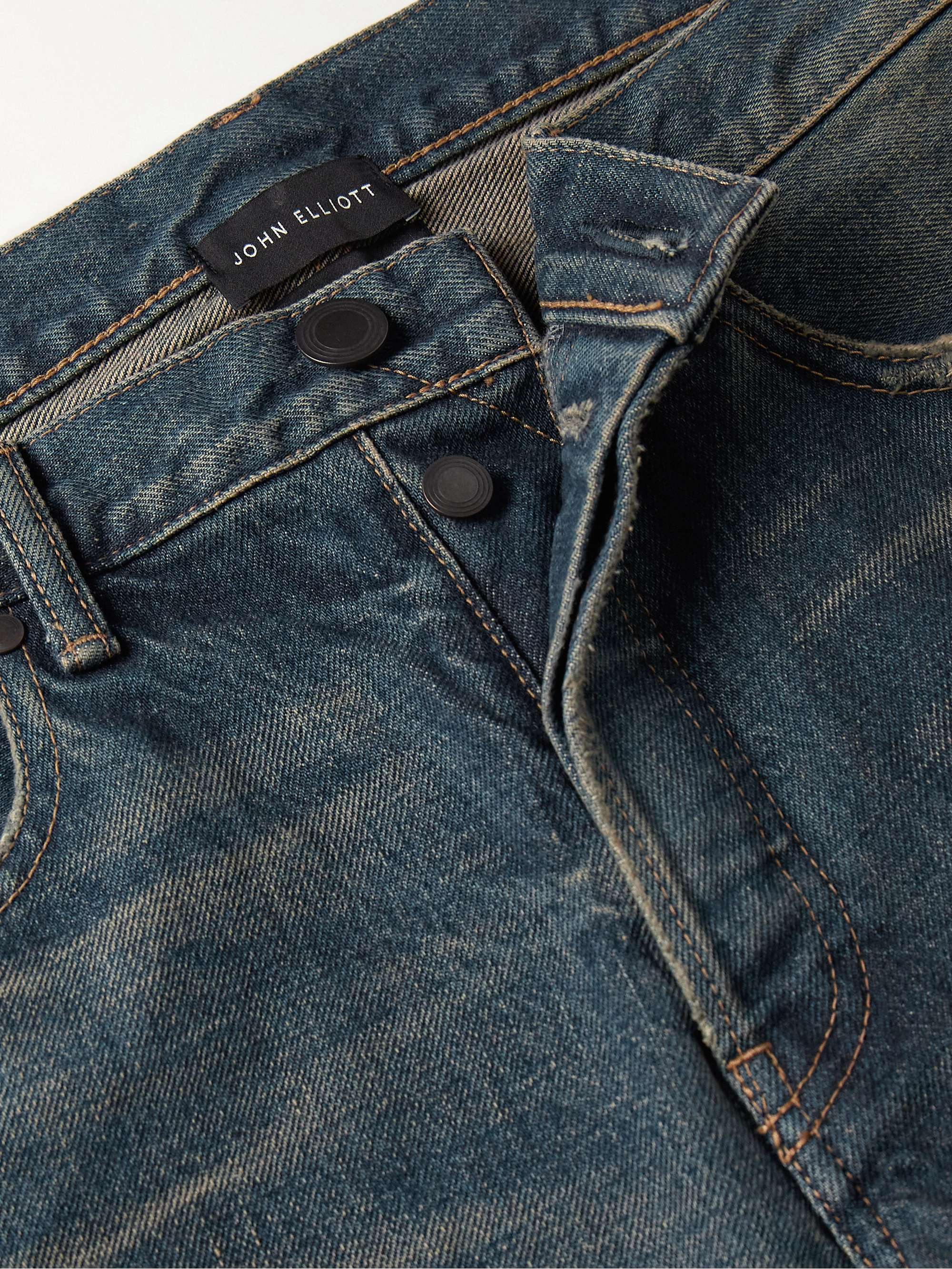 JOHN ELLIOTT The Daze SlimFit Distressed Jeans for Men MR PORTER