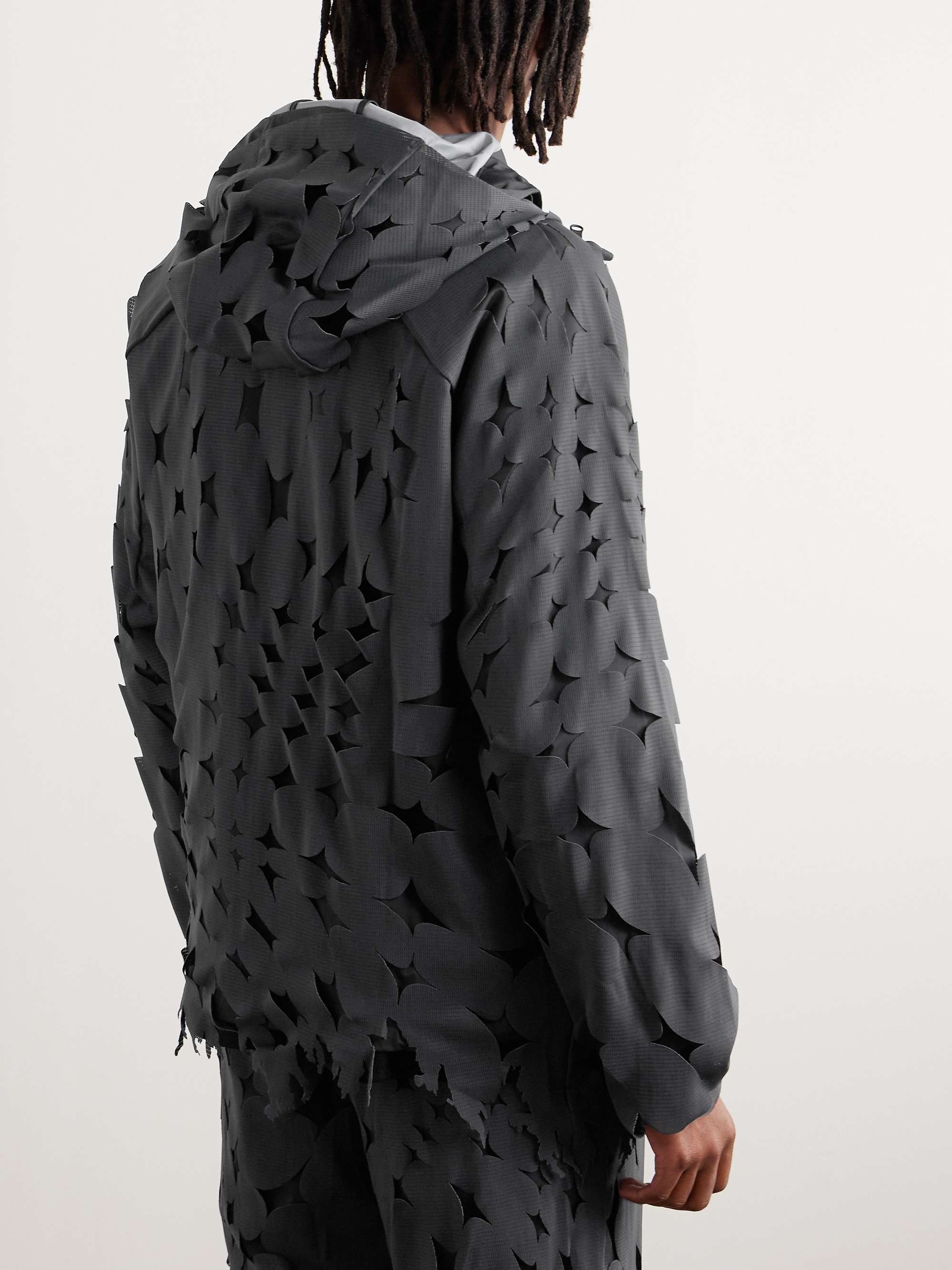 POST ARCHIVE FACTION 5.1 Reversible Cutout Tech-Shell Hooded POST ARCHIVE FACTION 5.1 Reversible Cutout Tech-Shell Hooded
