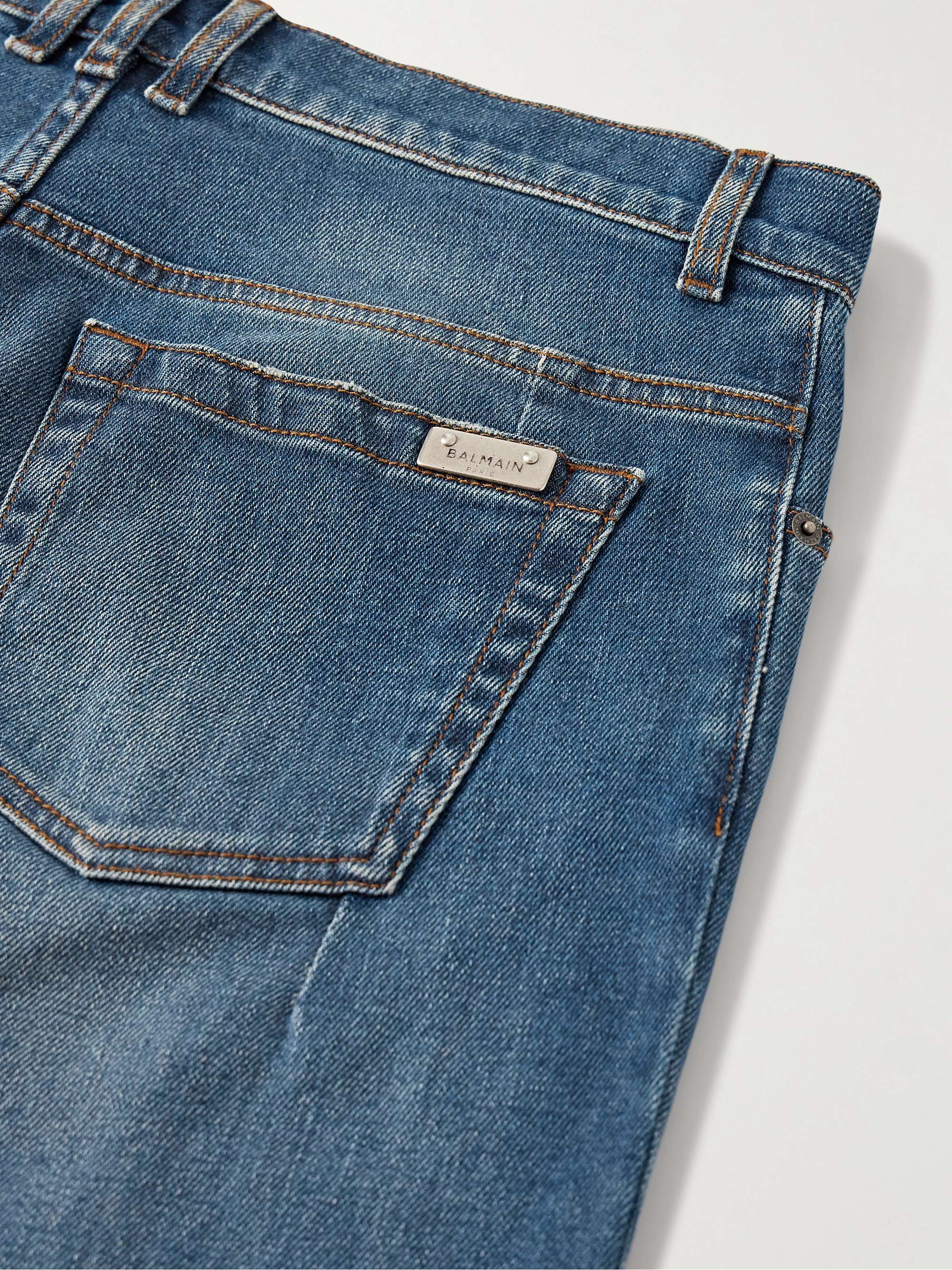 BALMAIN Slim-Fit Jeans for Men | MR PORTER