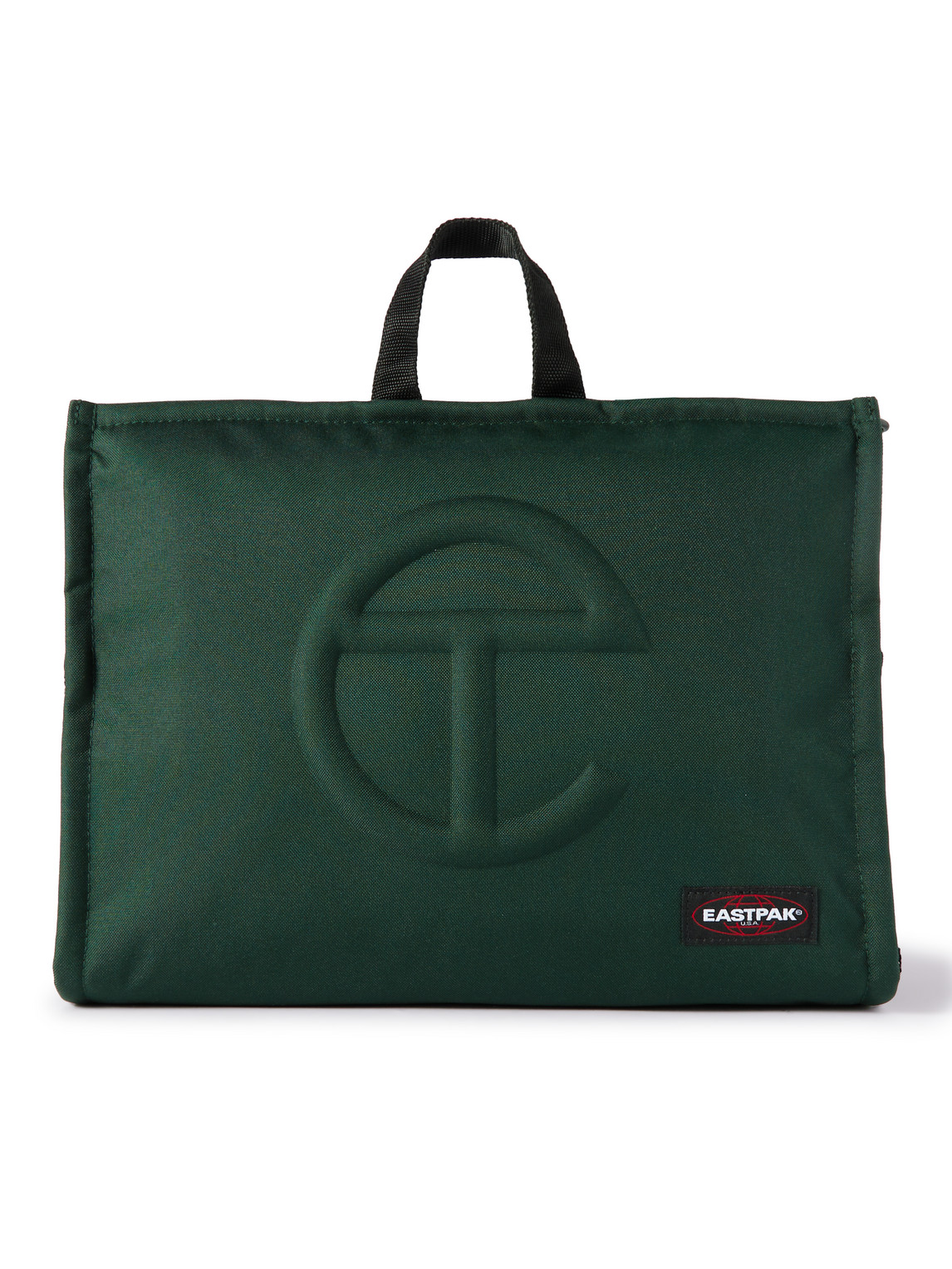 Eastpak Telfar Medium Canvas Tote Bag Men Green The Hoxton Trend