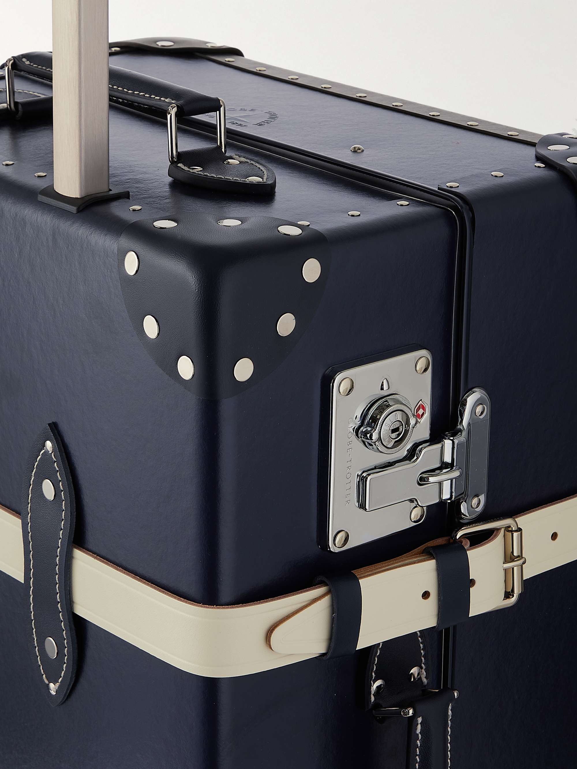 GLOBE-TROTTER Centenary 15" Leather-Trimmed Suitcase