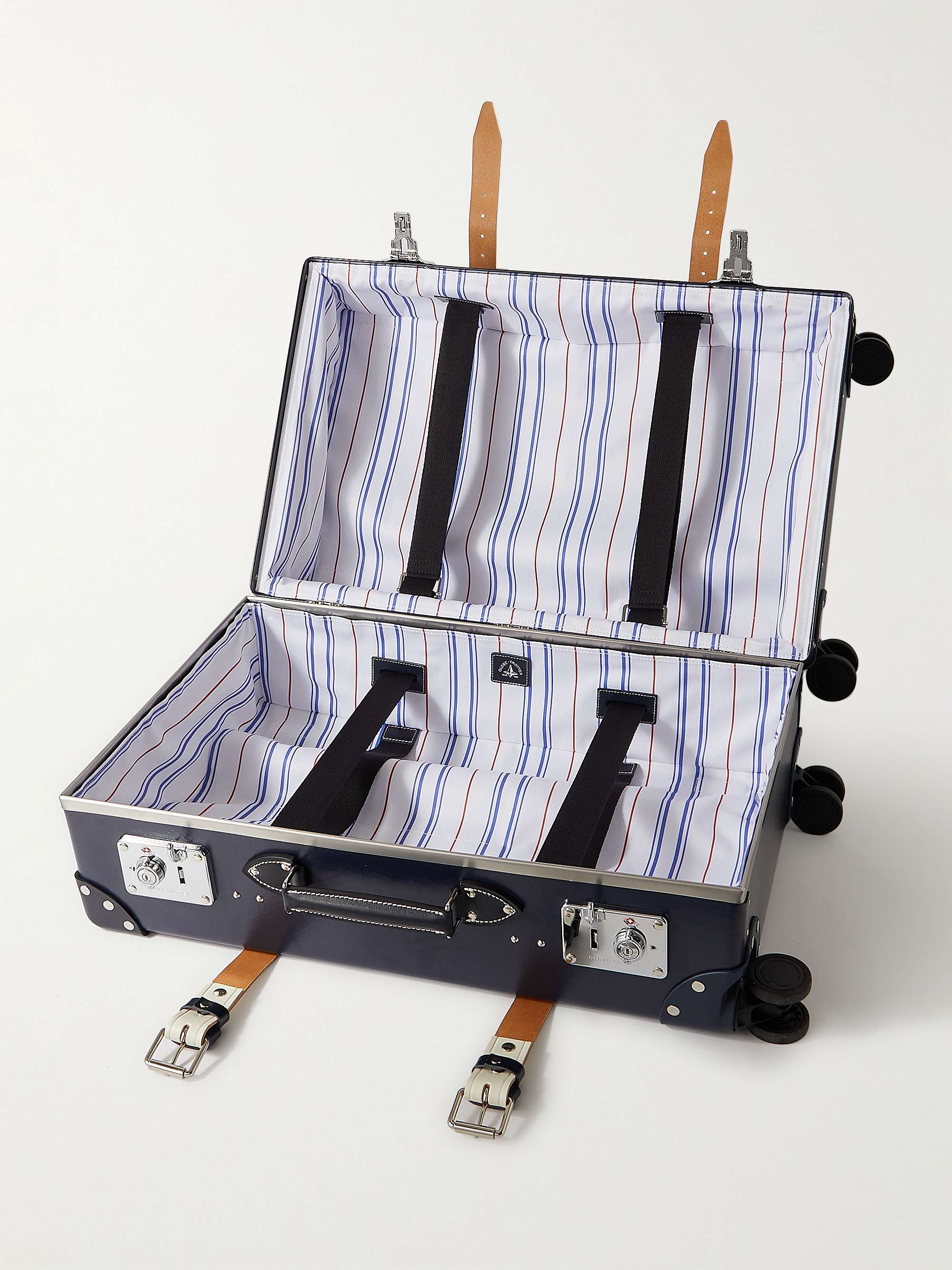 GLOBE-TROTTER Centenary 15" Leather-Trimmed Suitcase