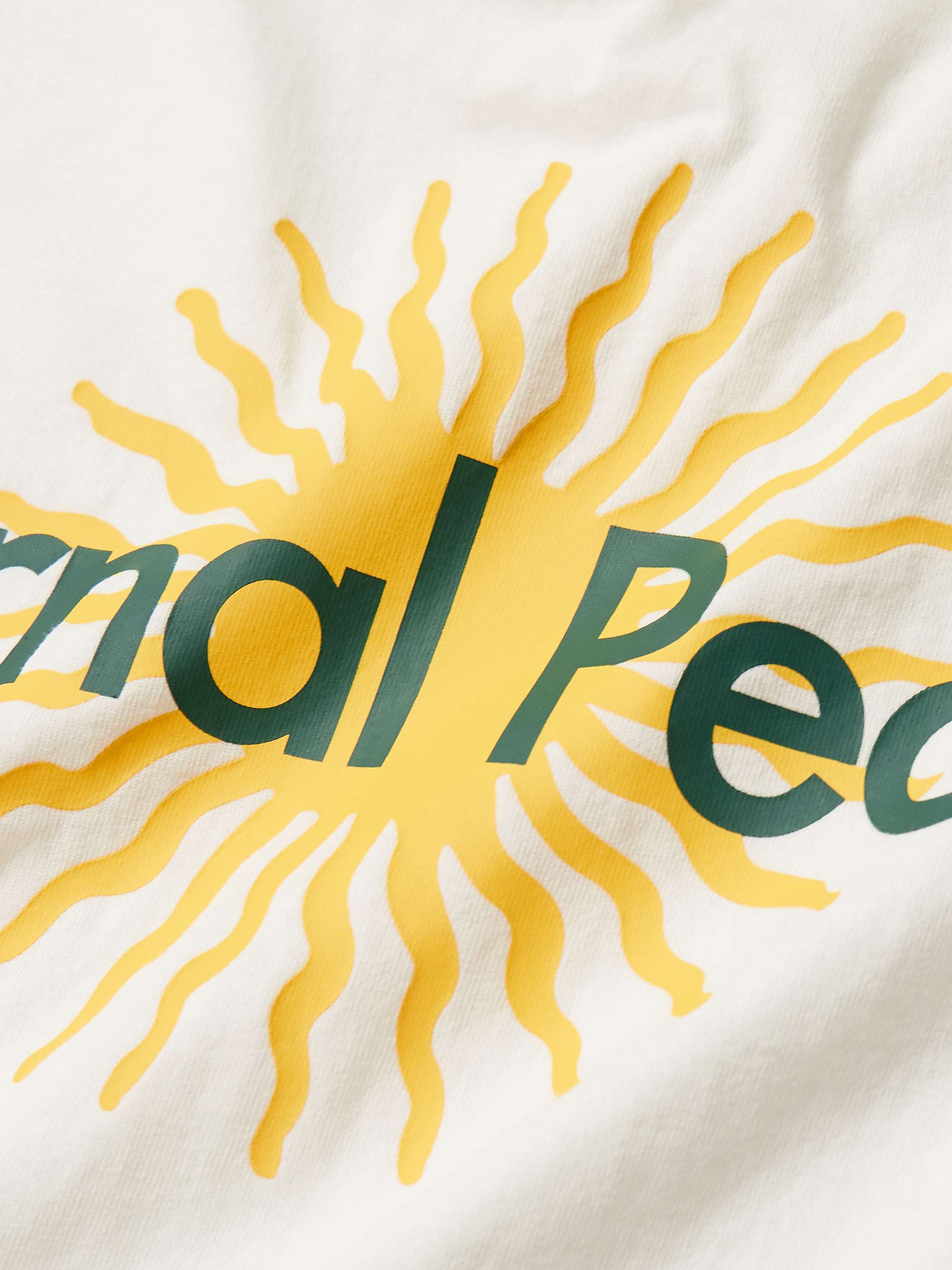 MUSEUM OF PEACE & QUIET Eternal Peace Printed Cotton-Jersey T-Shirt