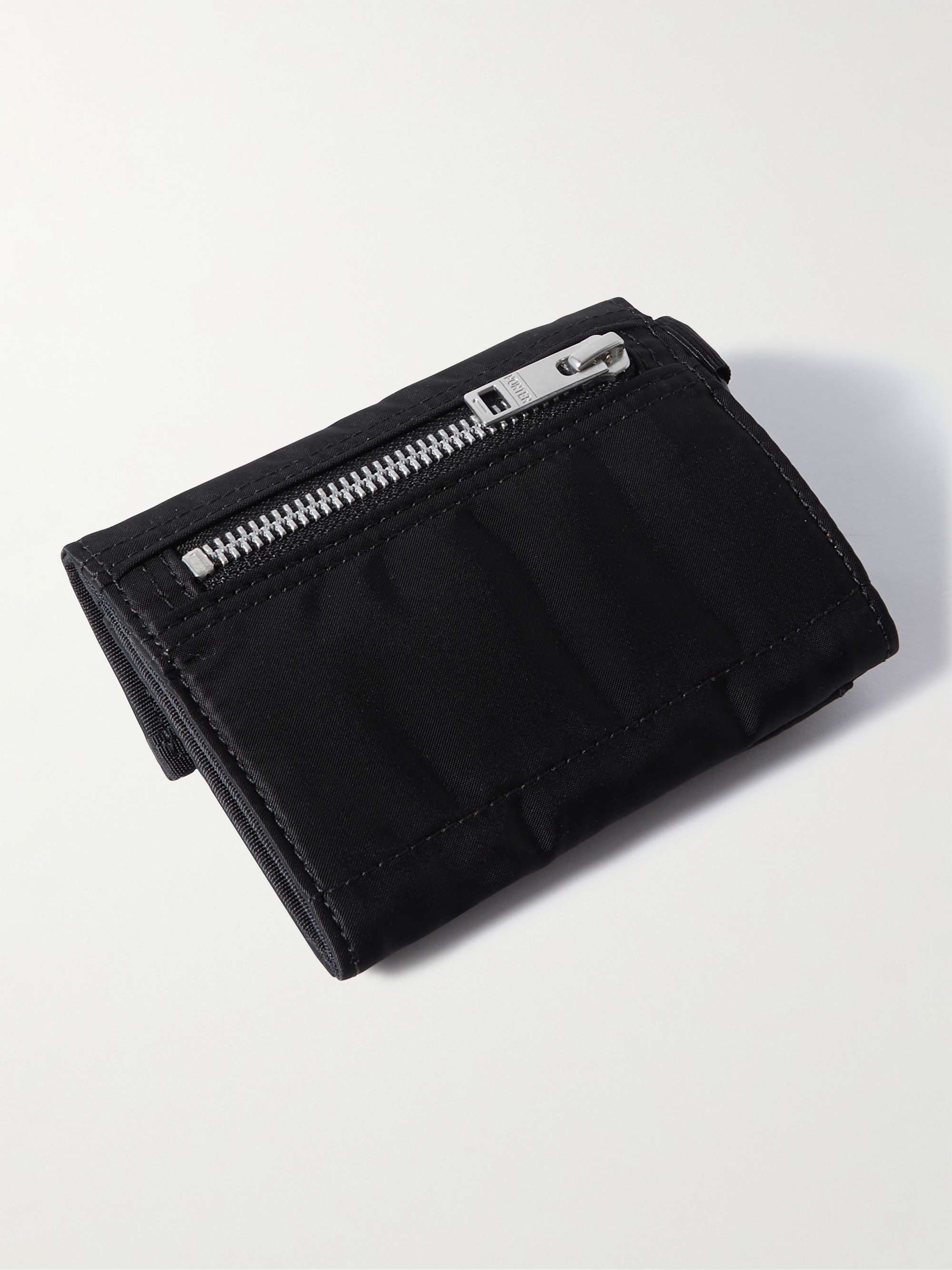 PORTER-YOSHIDA & CO Tanker Logo-Appliquéd Nylon-Twill Billfold Wallet