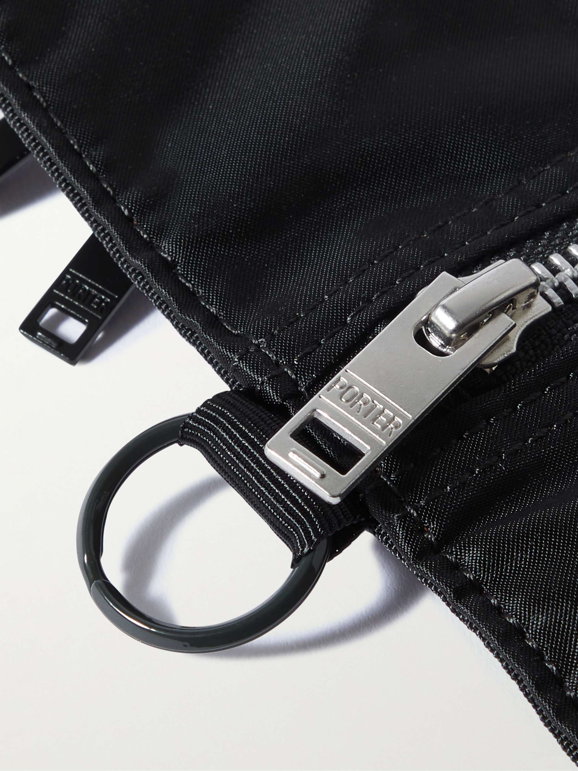 PORTER-YOSHIDA & CO Tanker Logo-Appliquéd Nylon-Twill Billfold Wallet