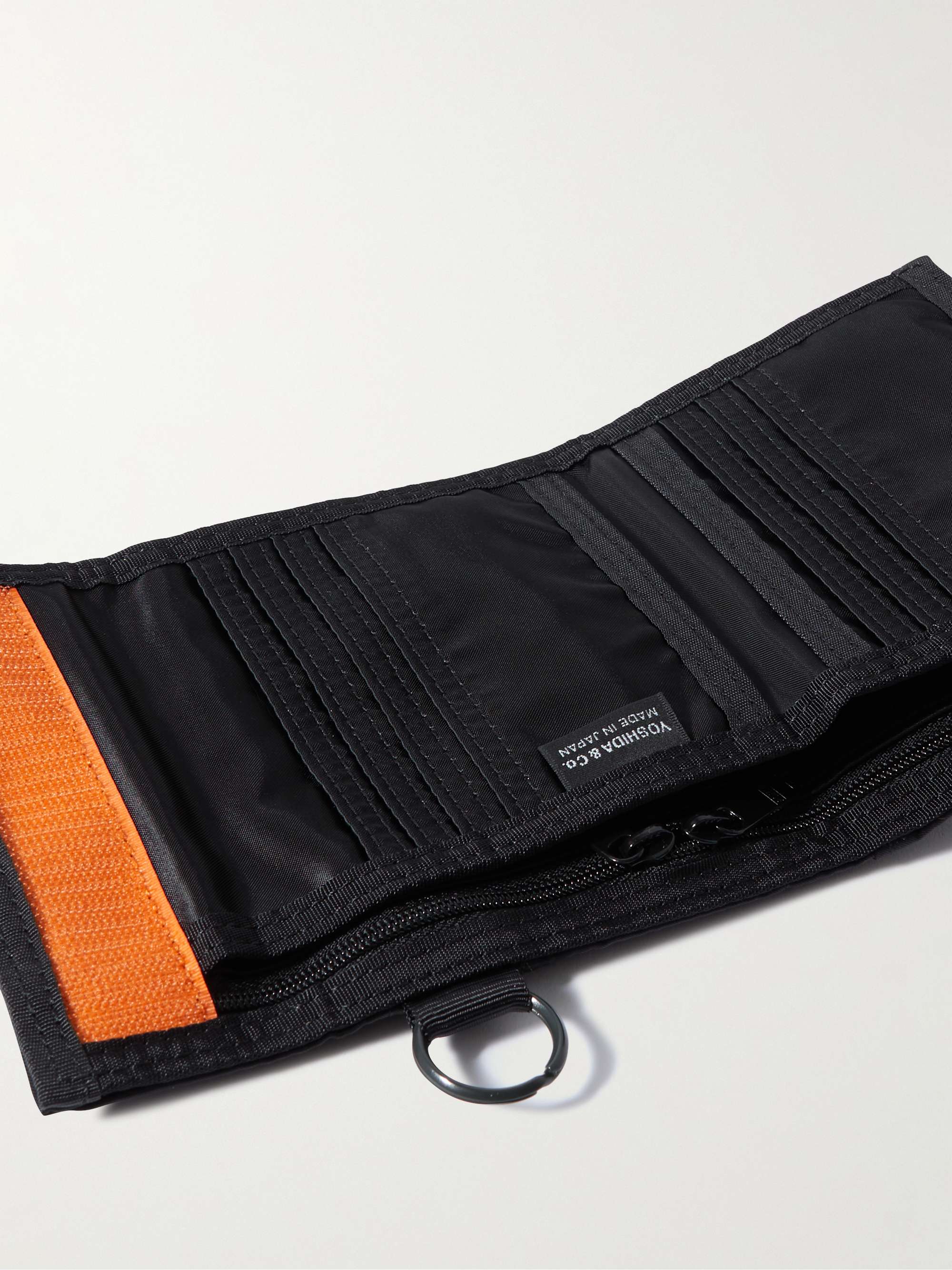 PORTER-YOSHIDA & CO Tanker Logo-Appliquéd Nylon-Twill Billfold Wallet
