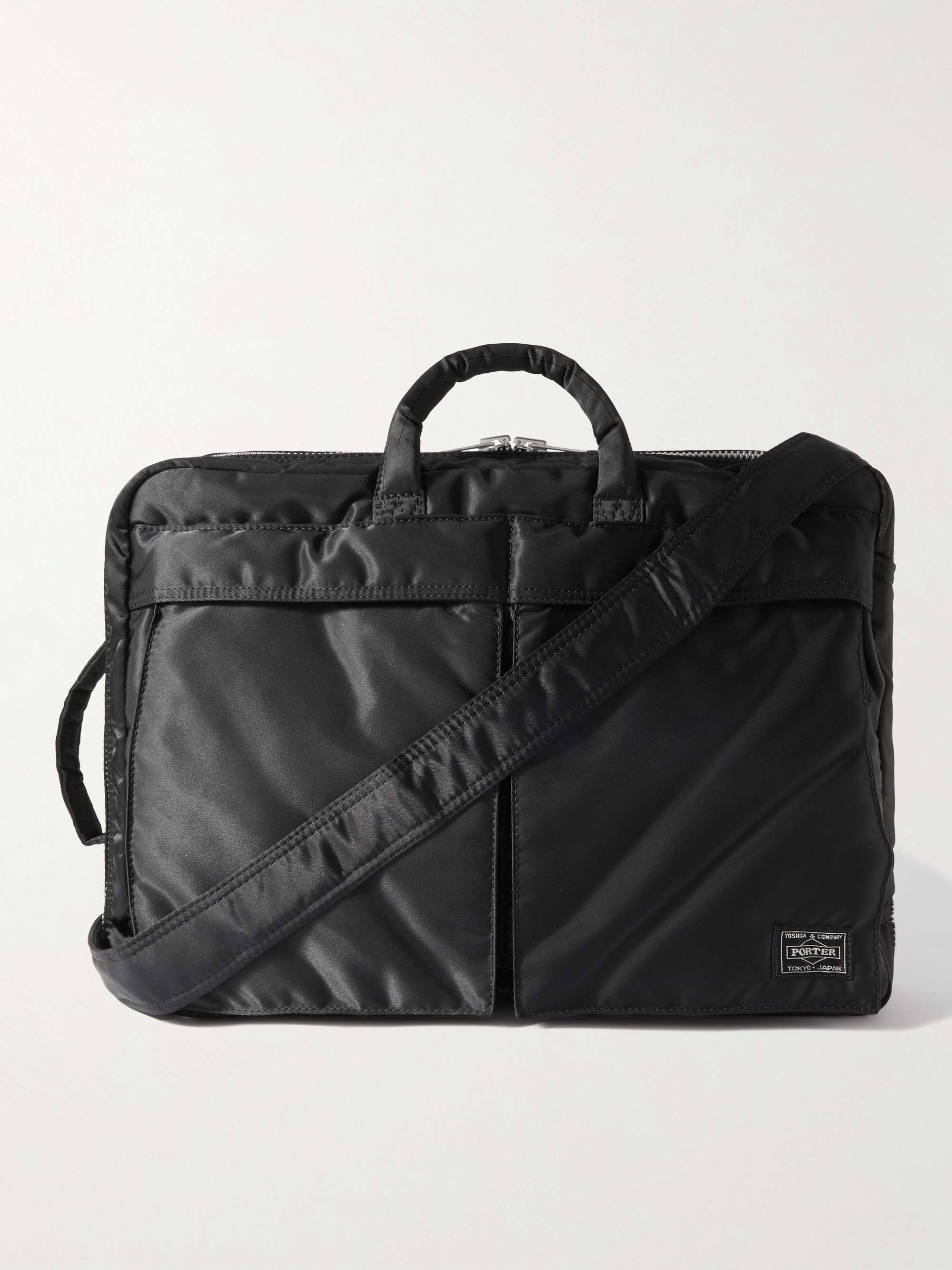 LOEWE Goya Full-Grain Leather Briefcase for Men