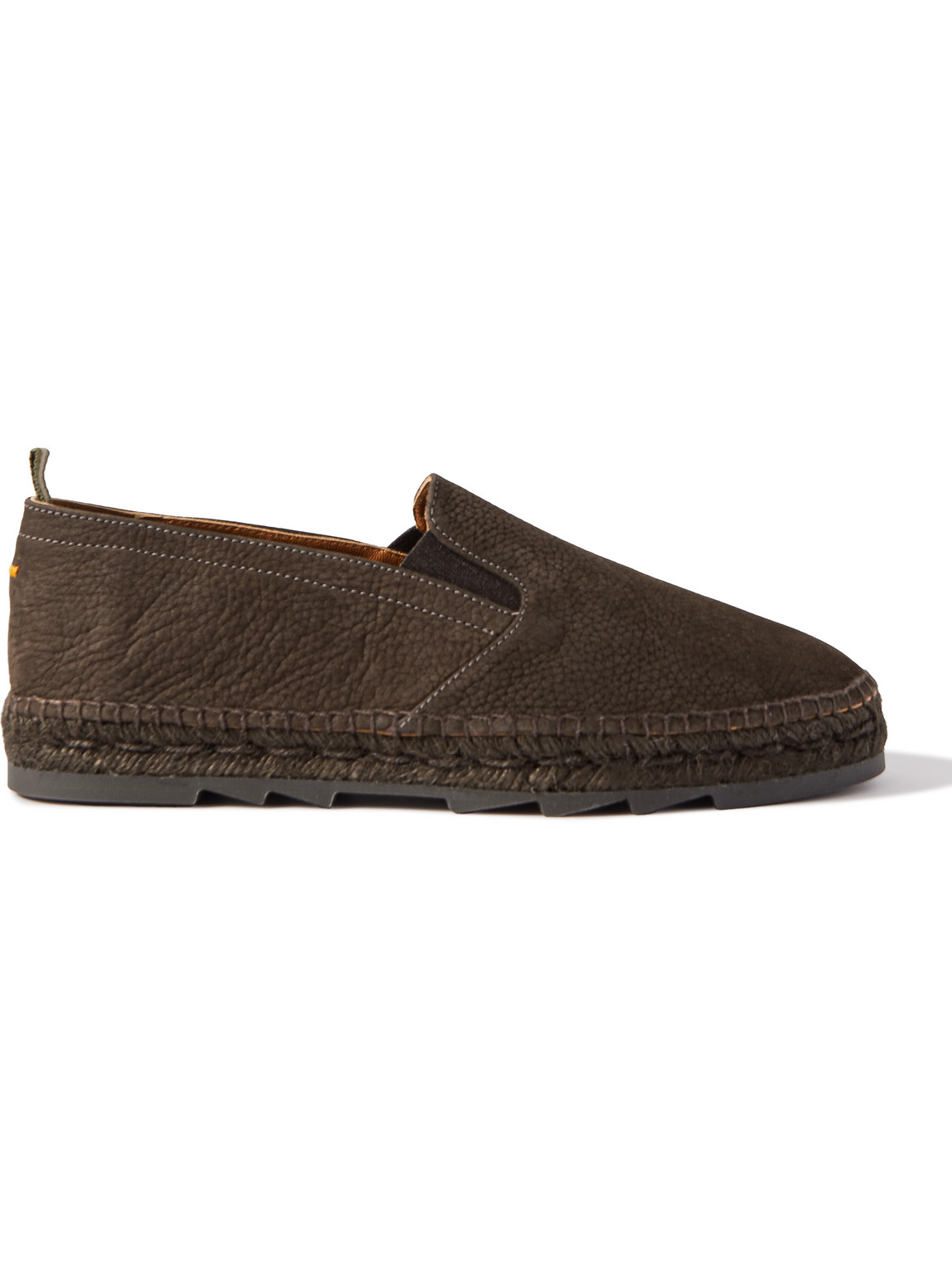 Castaã±er Jona Nubuck Espadrilles In Brown