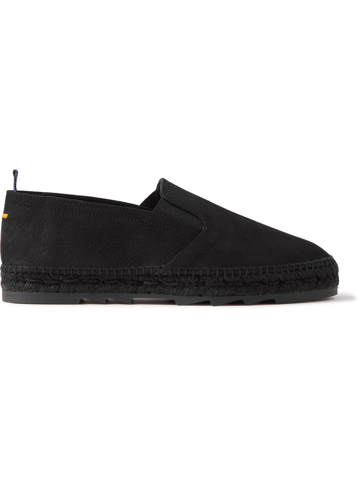 Castaã±er Jona Nubuck Espadrilles In Black