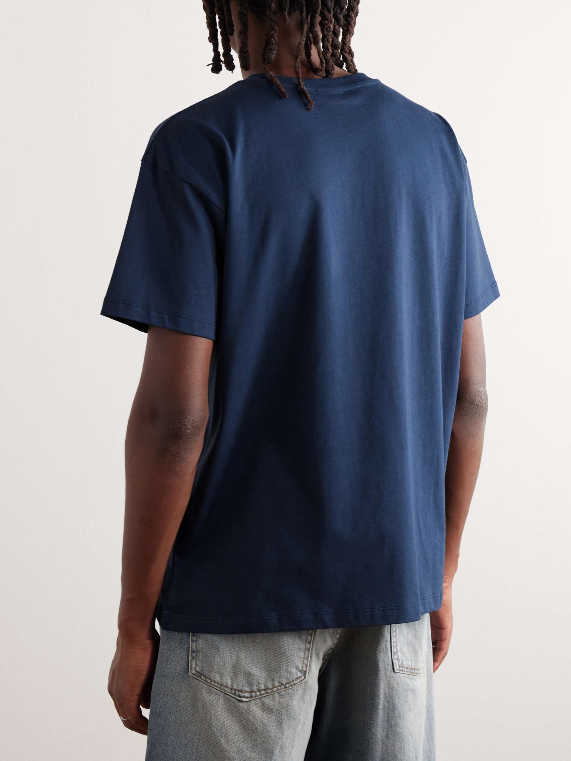 SKY HIGH FARM Logo-Appliquéd Organic Cotton-Jersey T-Shirt for Men | MR ...