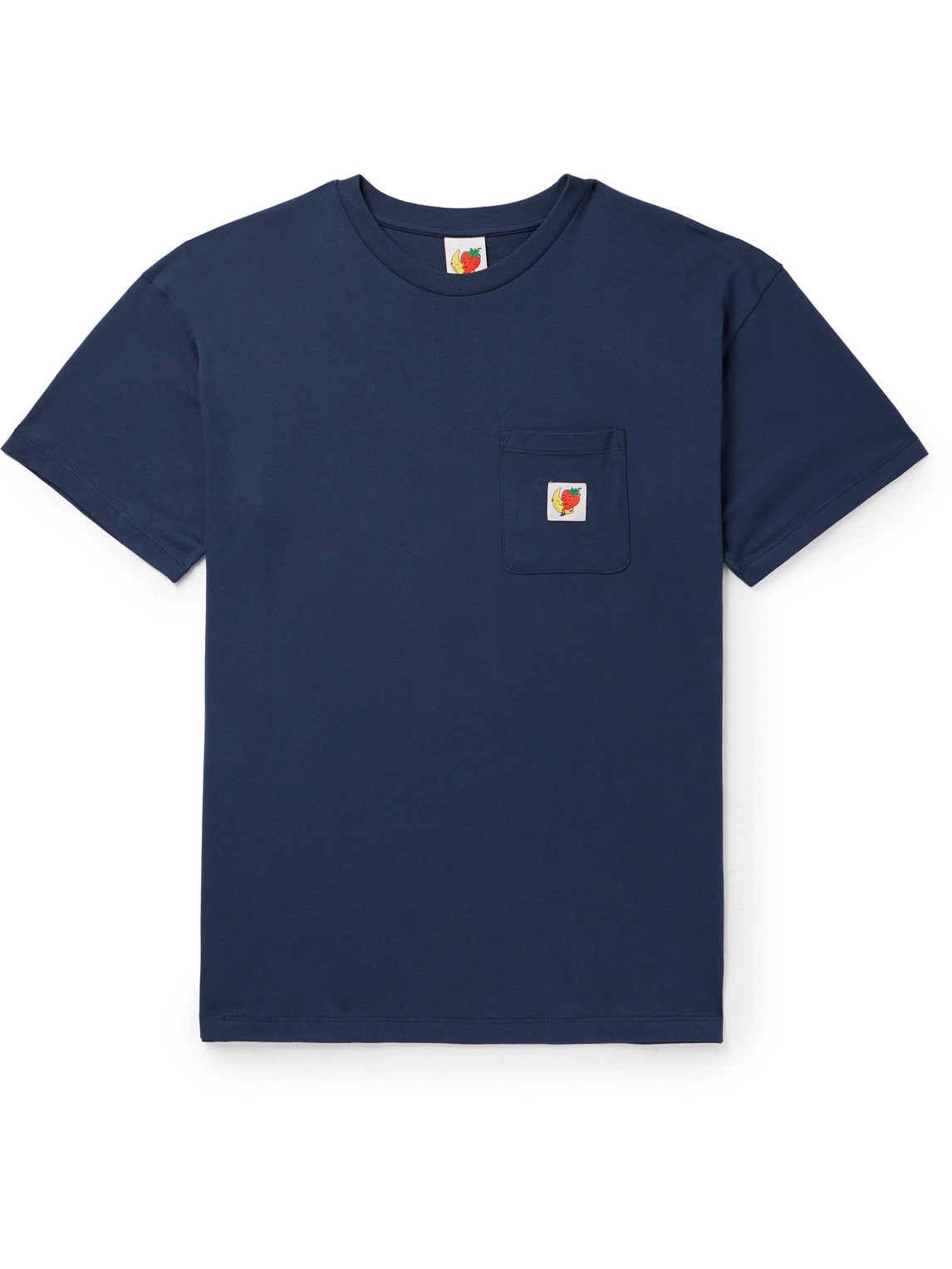 Logo-Appliquéd Organic Cotton-Jersey T-Shirt