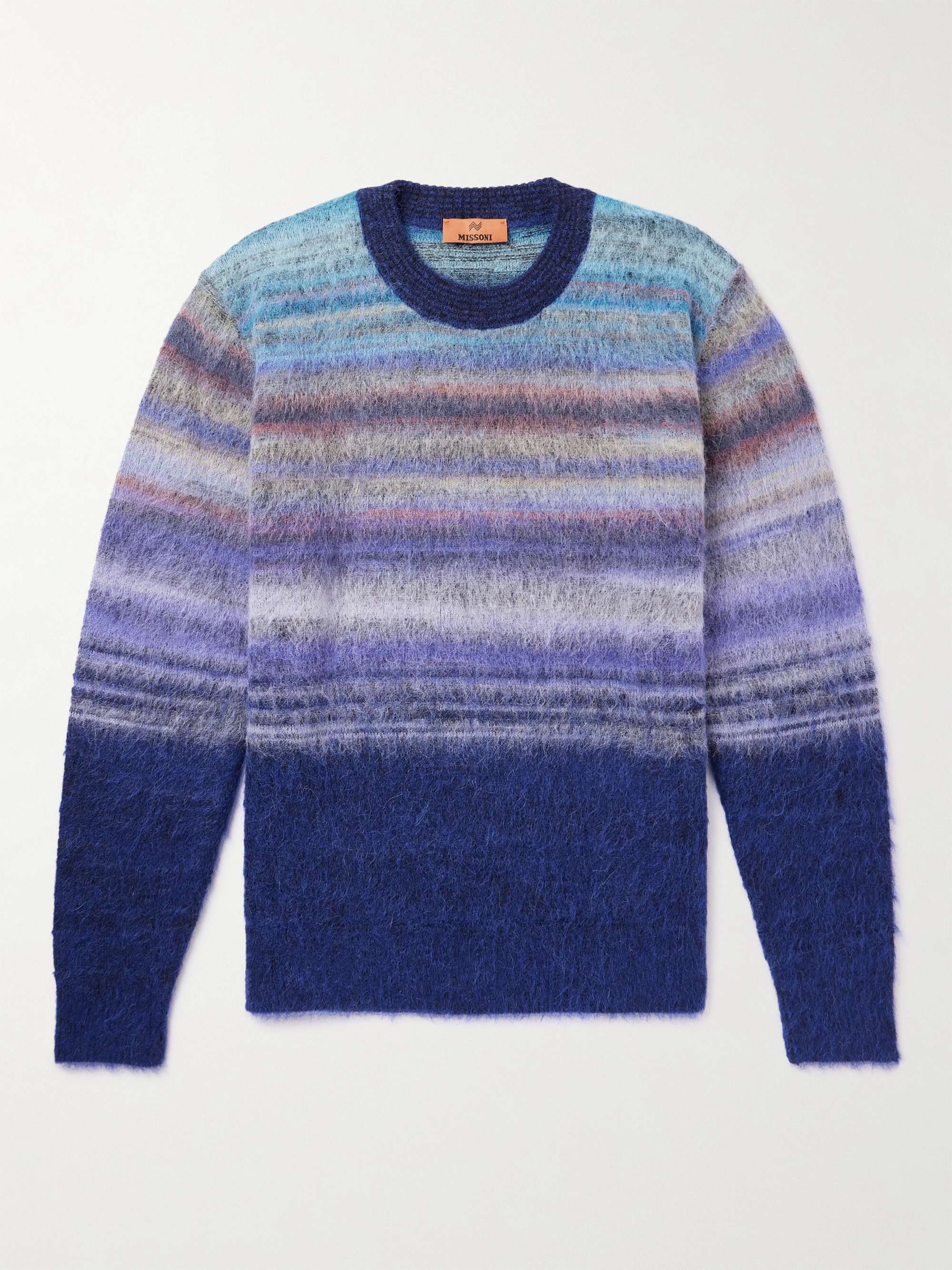 MISSONI Space-Dyed Degradé Mohair Sweater for Men | MR PORTER